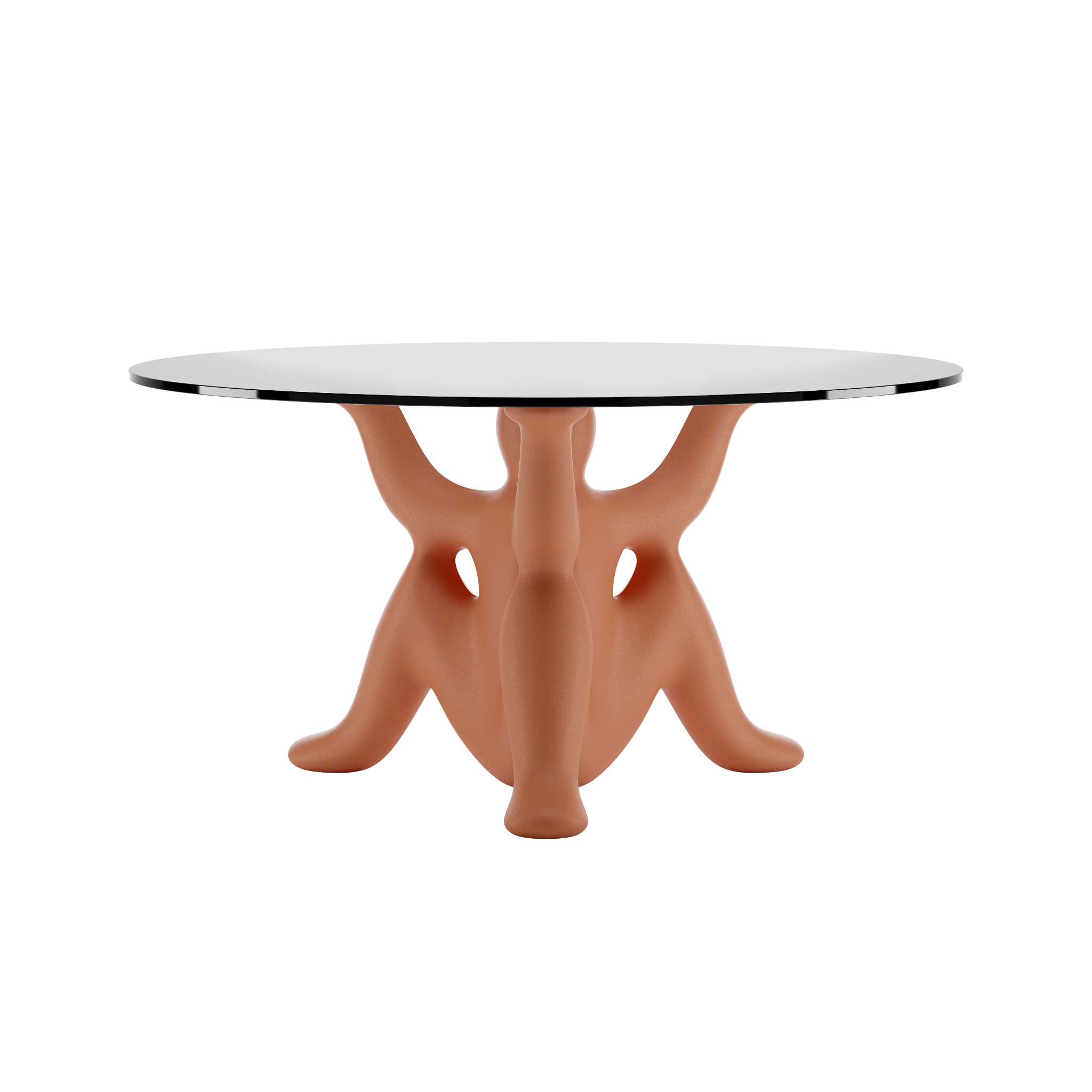 HELPYOURSELF round table terracotta