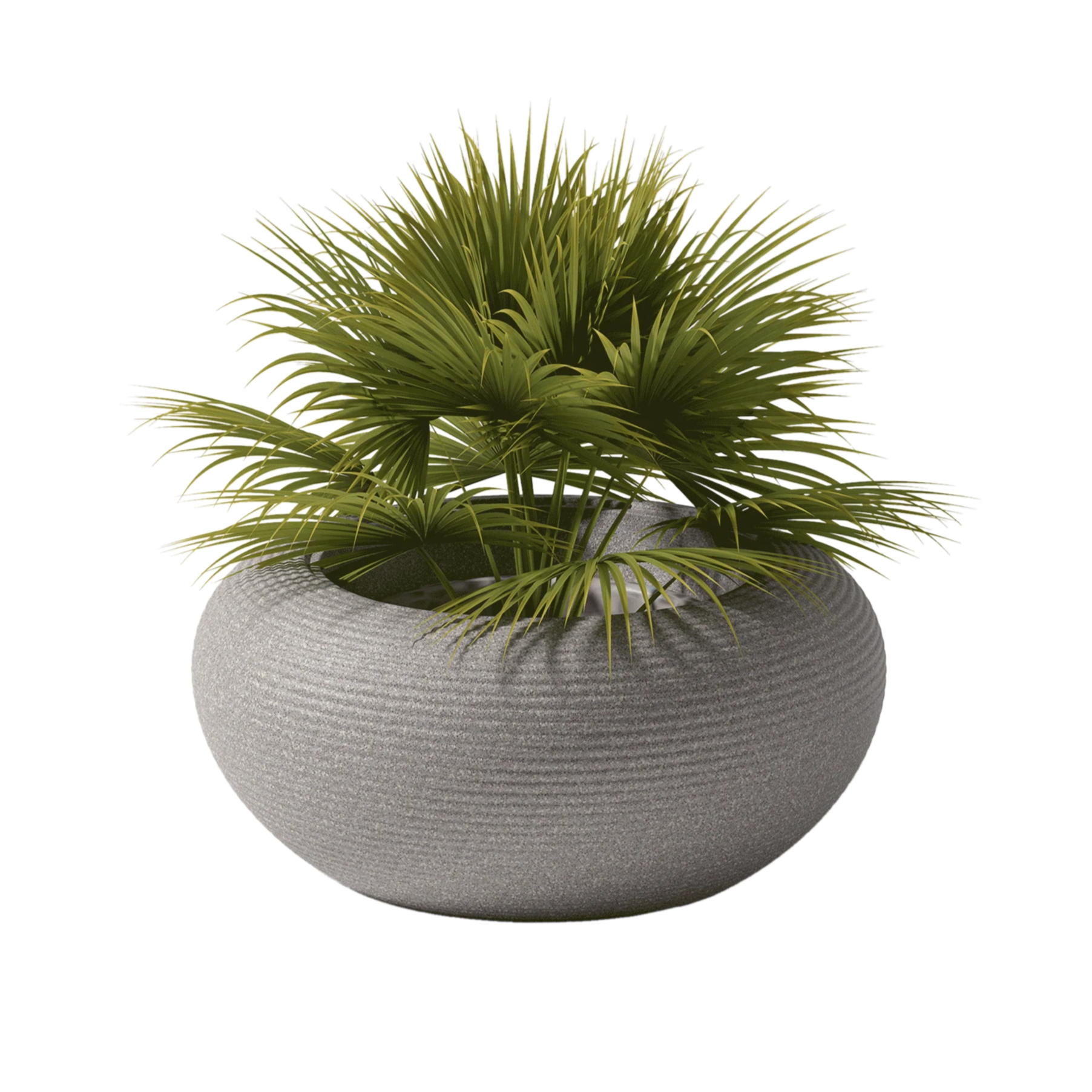 NAMI outdoor planter warm gray