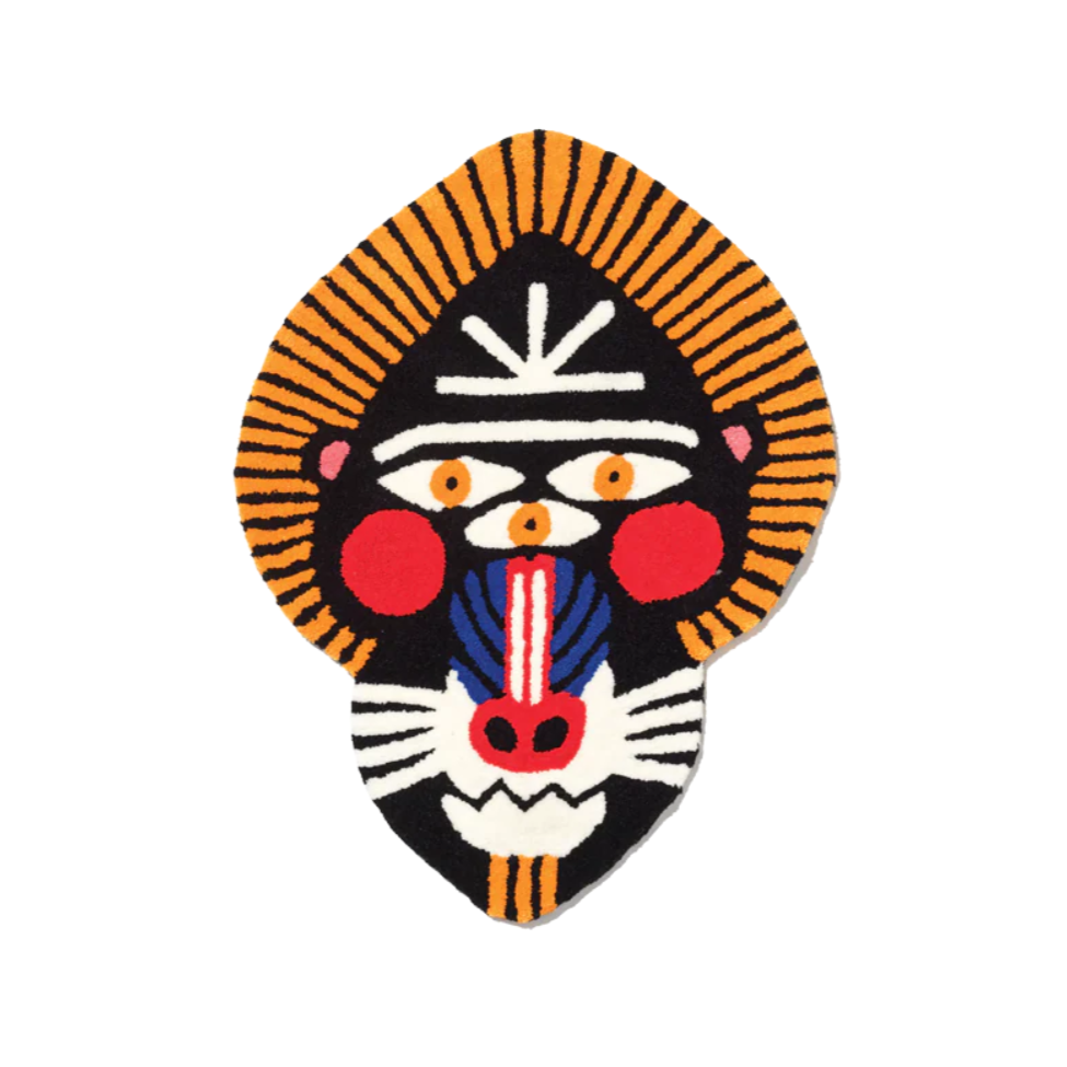 Dekoratívny koberec DRILLO čierny