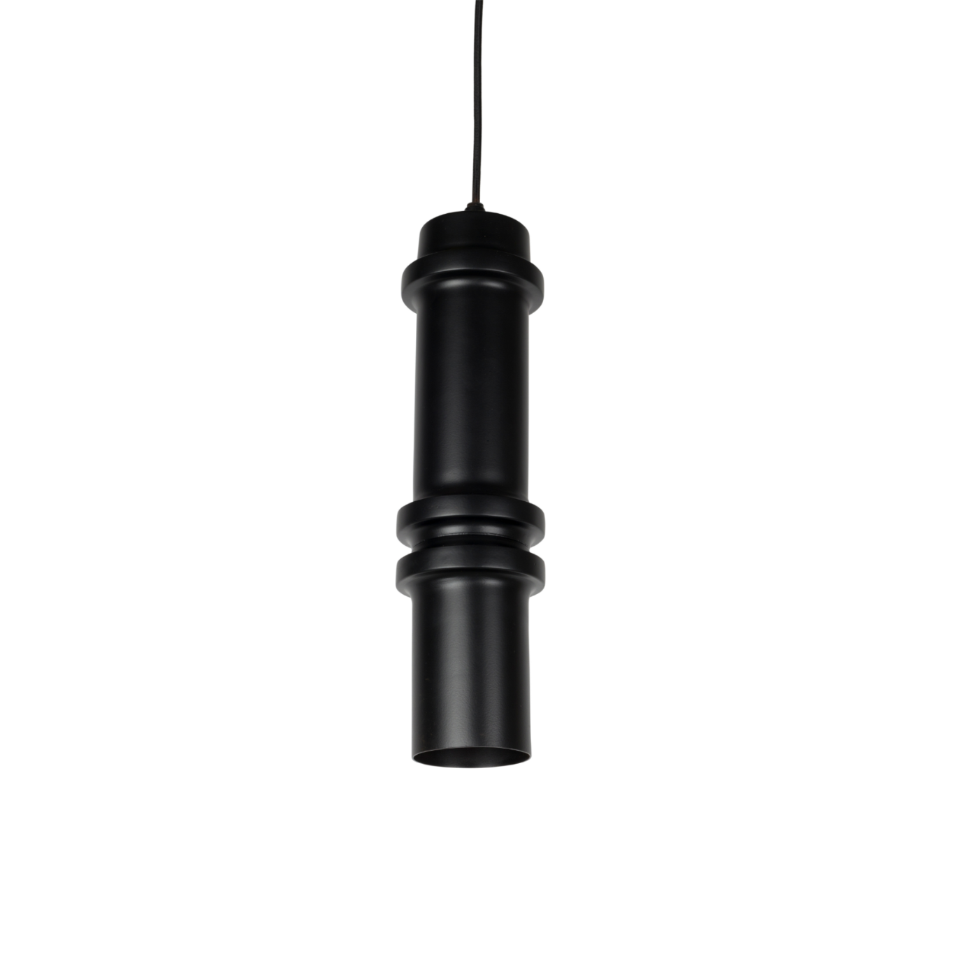 Závesná lampa DUCT čierna