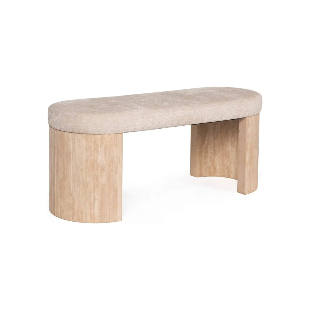 GALLICE Bench Beige