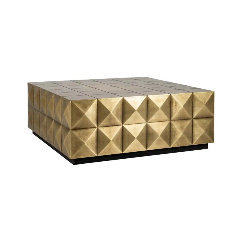COLLADA gold coffee table