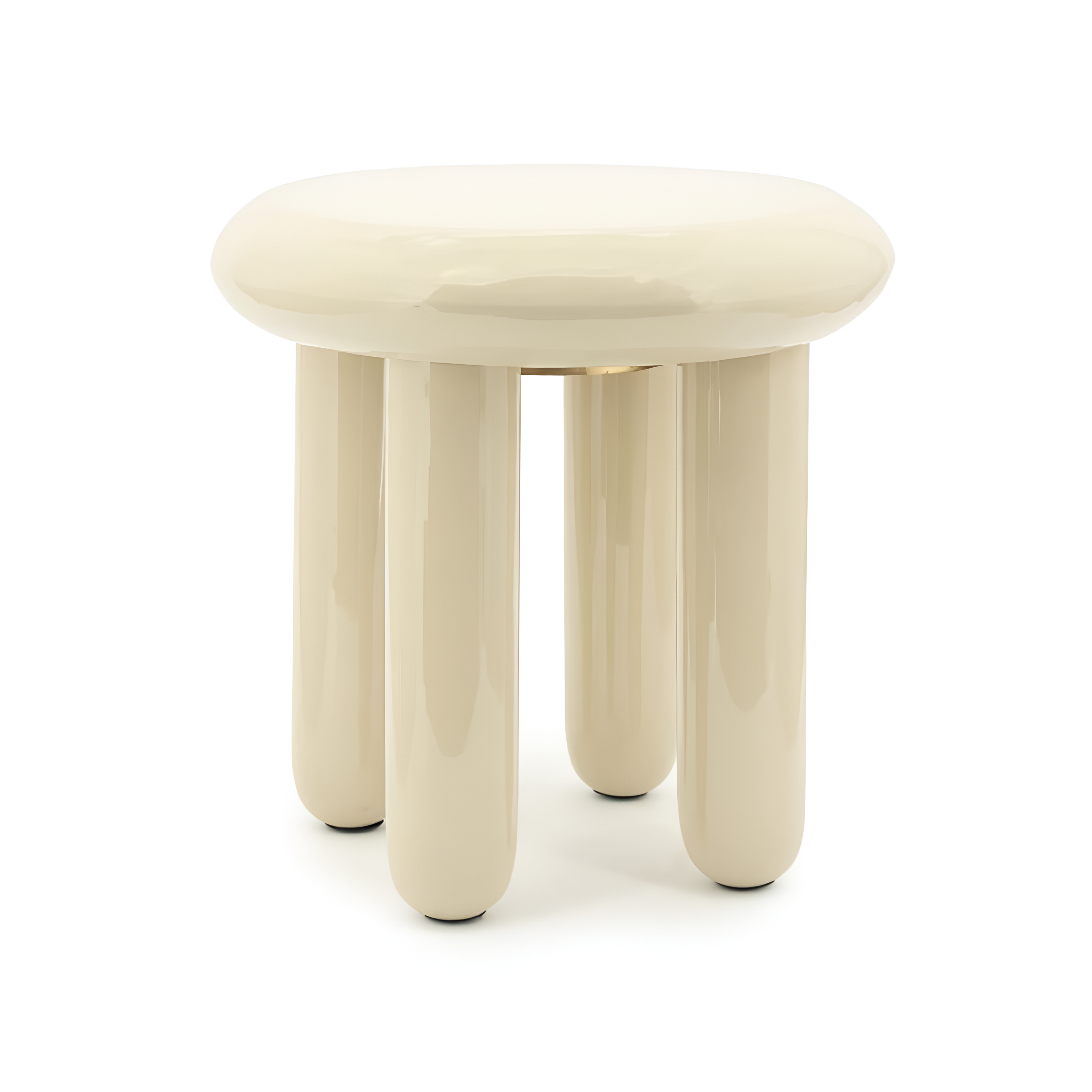BALLOON cream side table