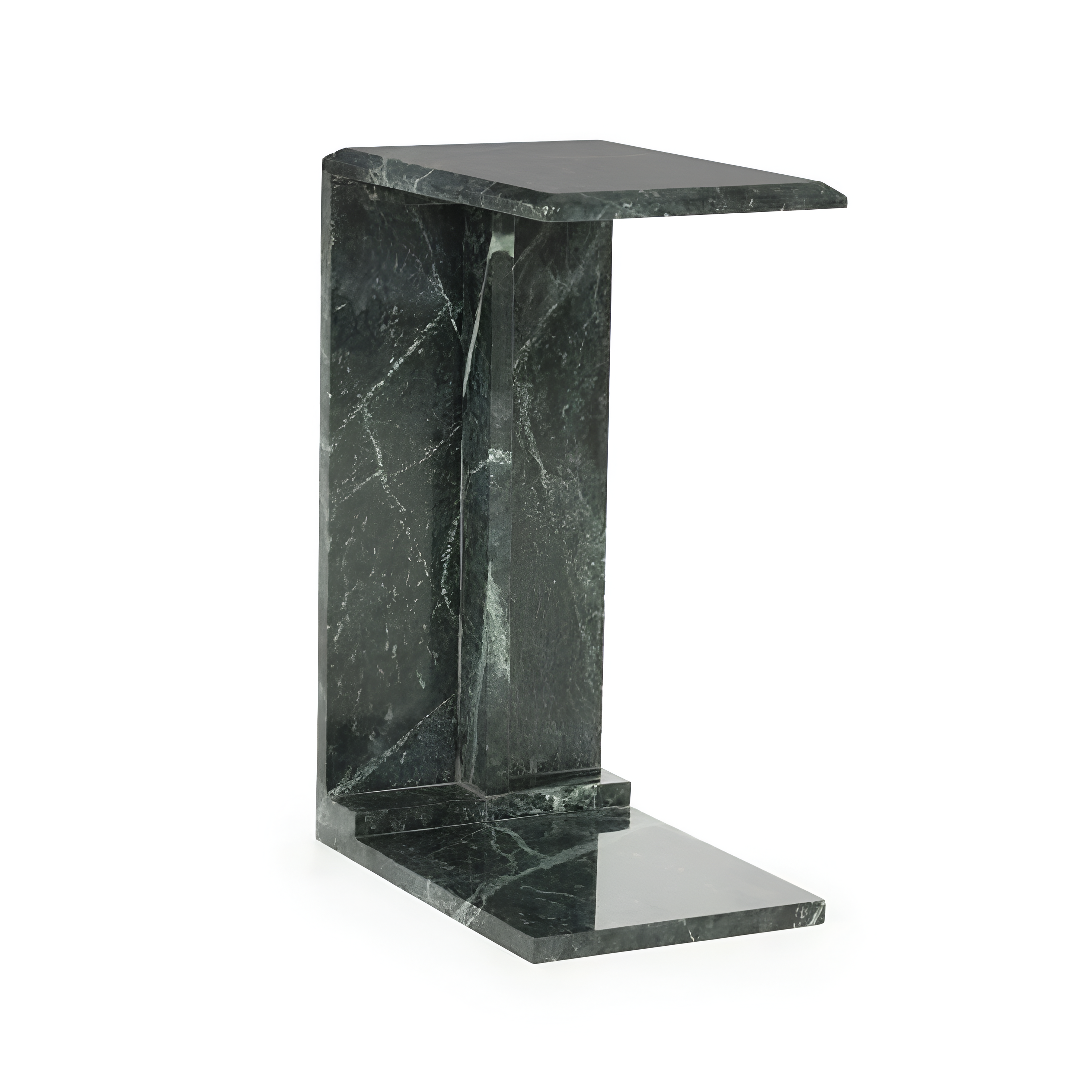 MIRAGE green marble side table
