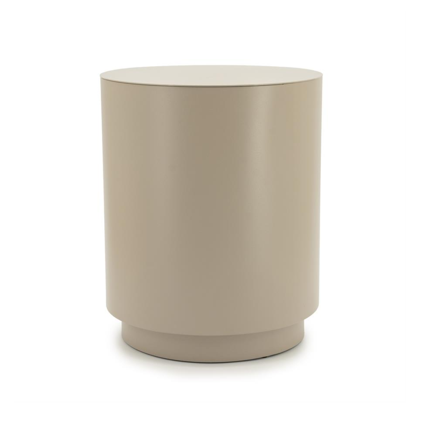 MESITA taupe side table