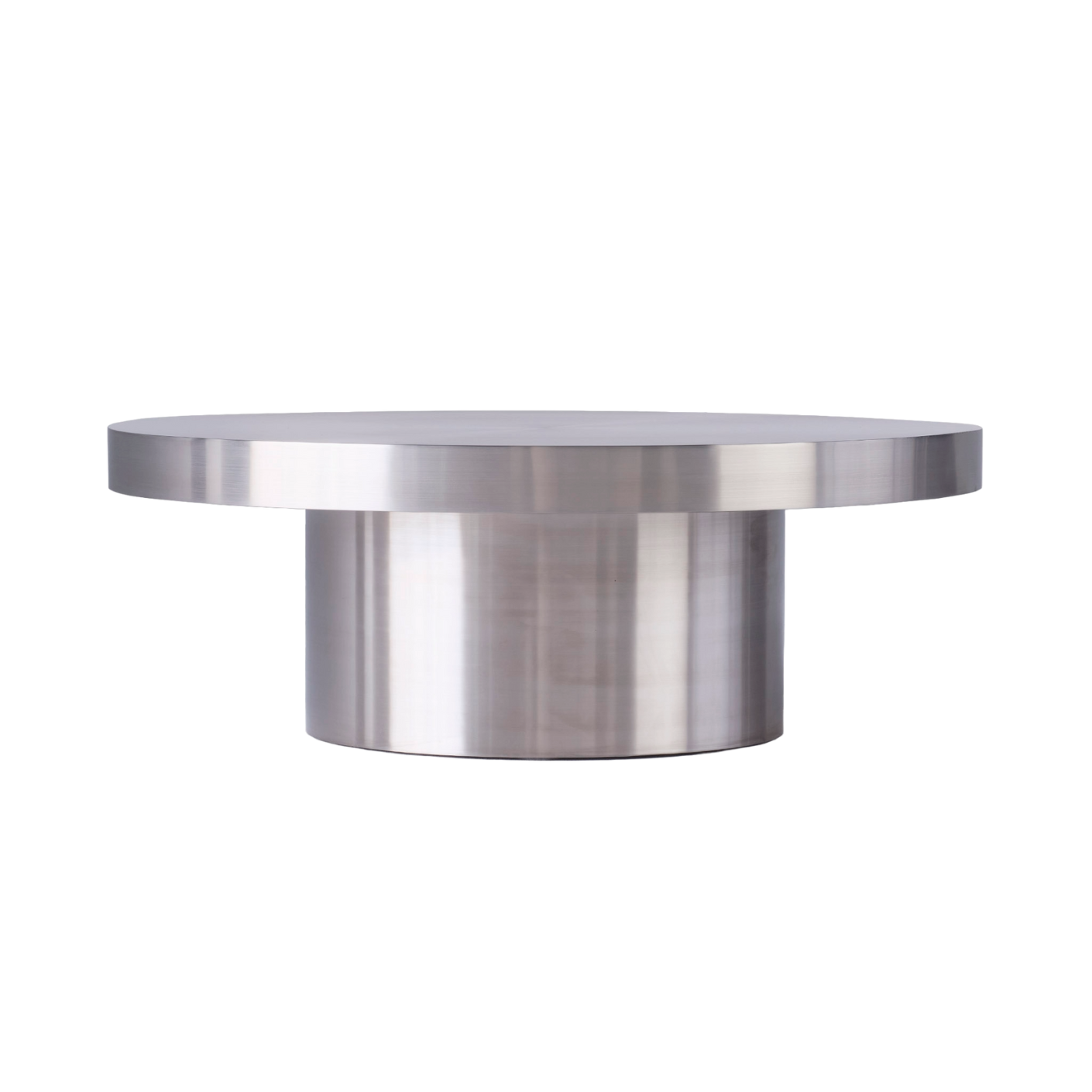 Kávový stolík CUFFLINK leštená oceľ