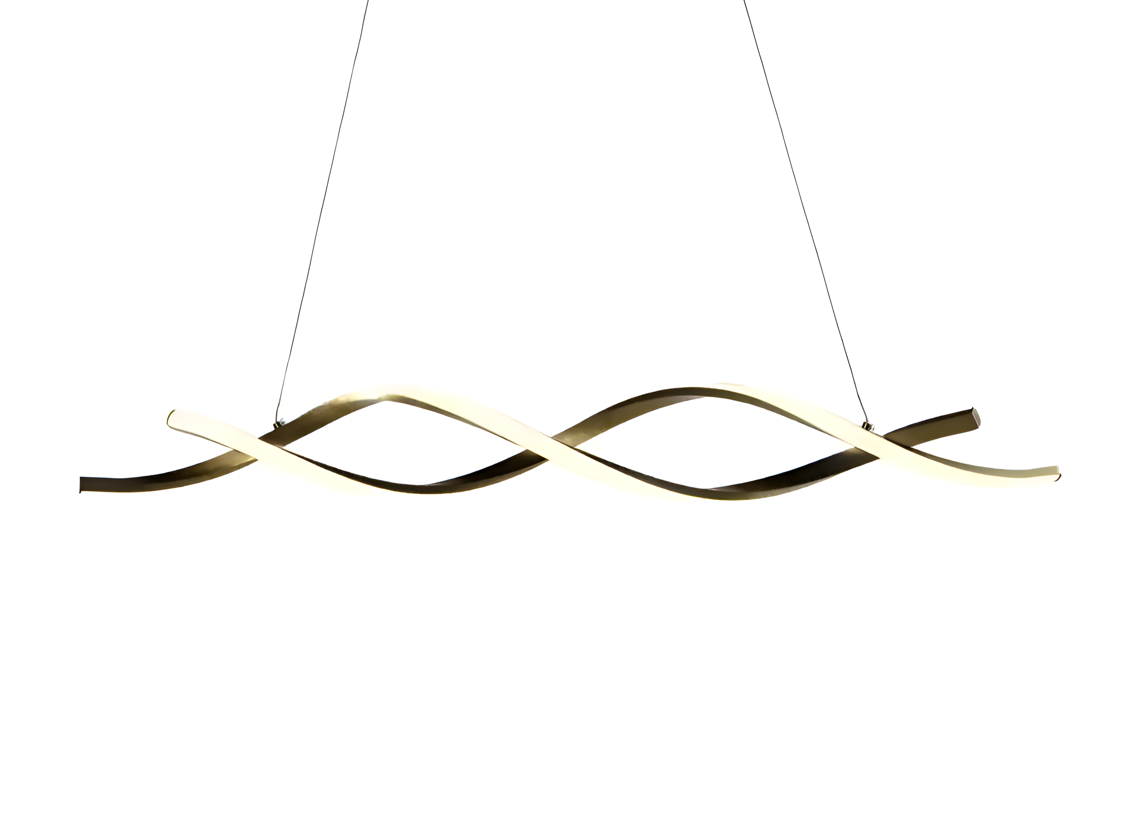 LORINE Gold Chandelier