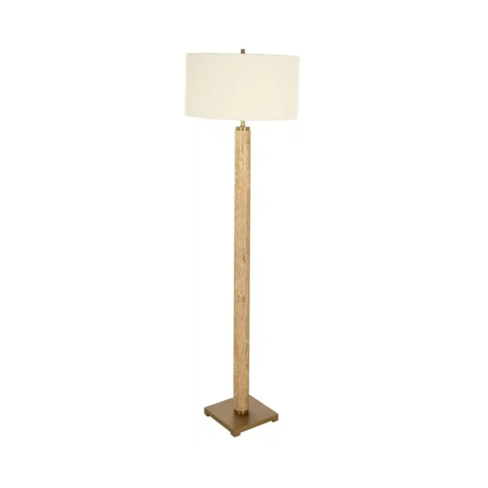Stojaca lampa LOREN hnedá