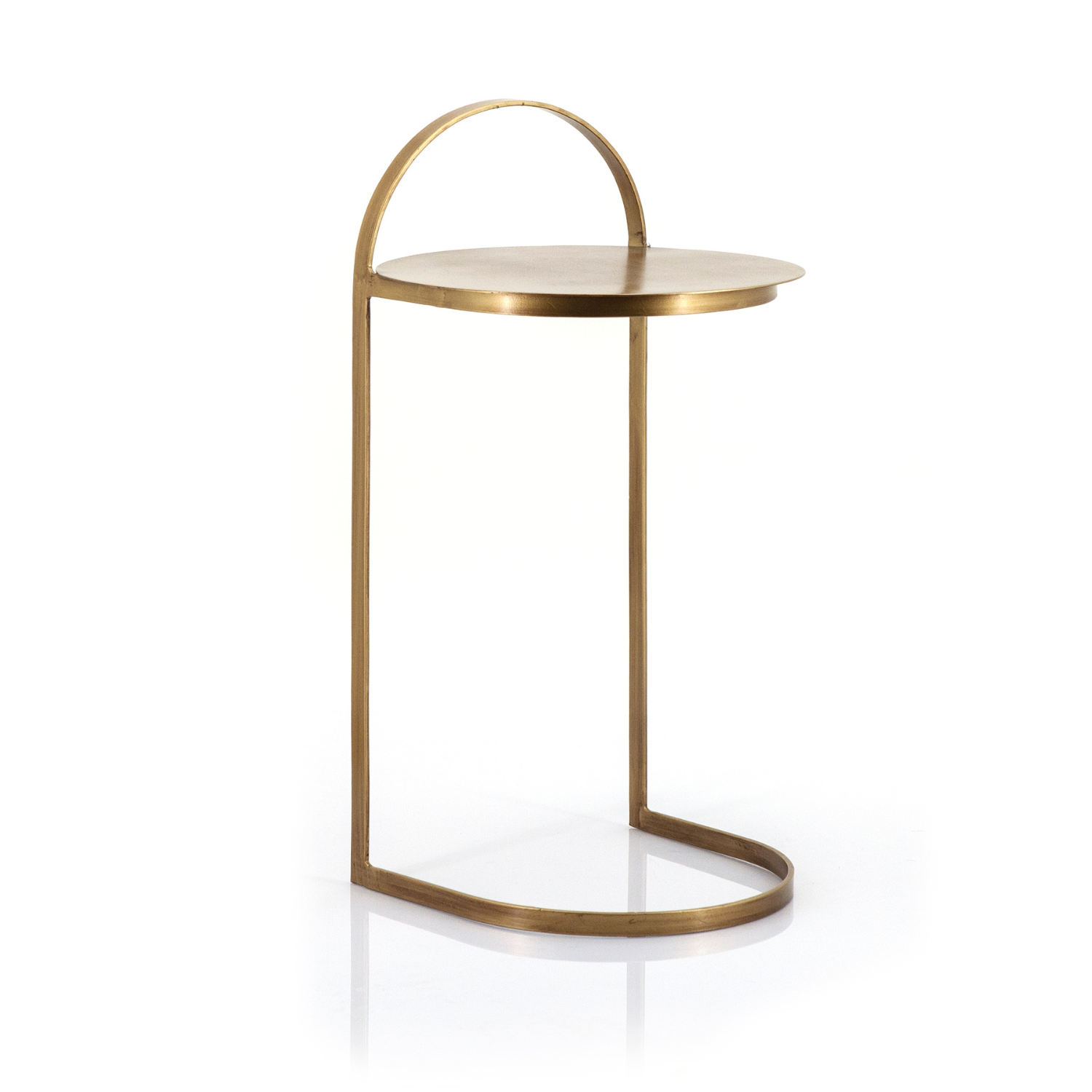 GARCON brass side table