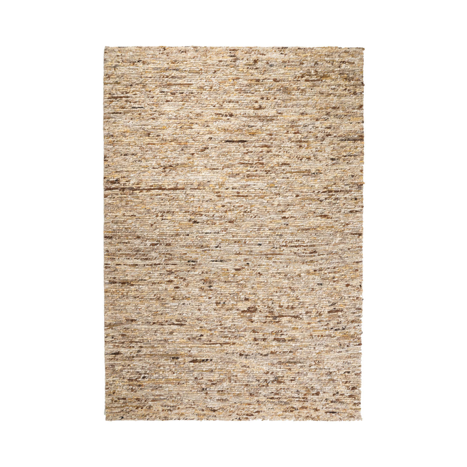 TAKARA dark beige melange rug