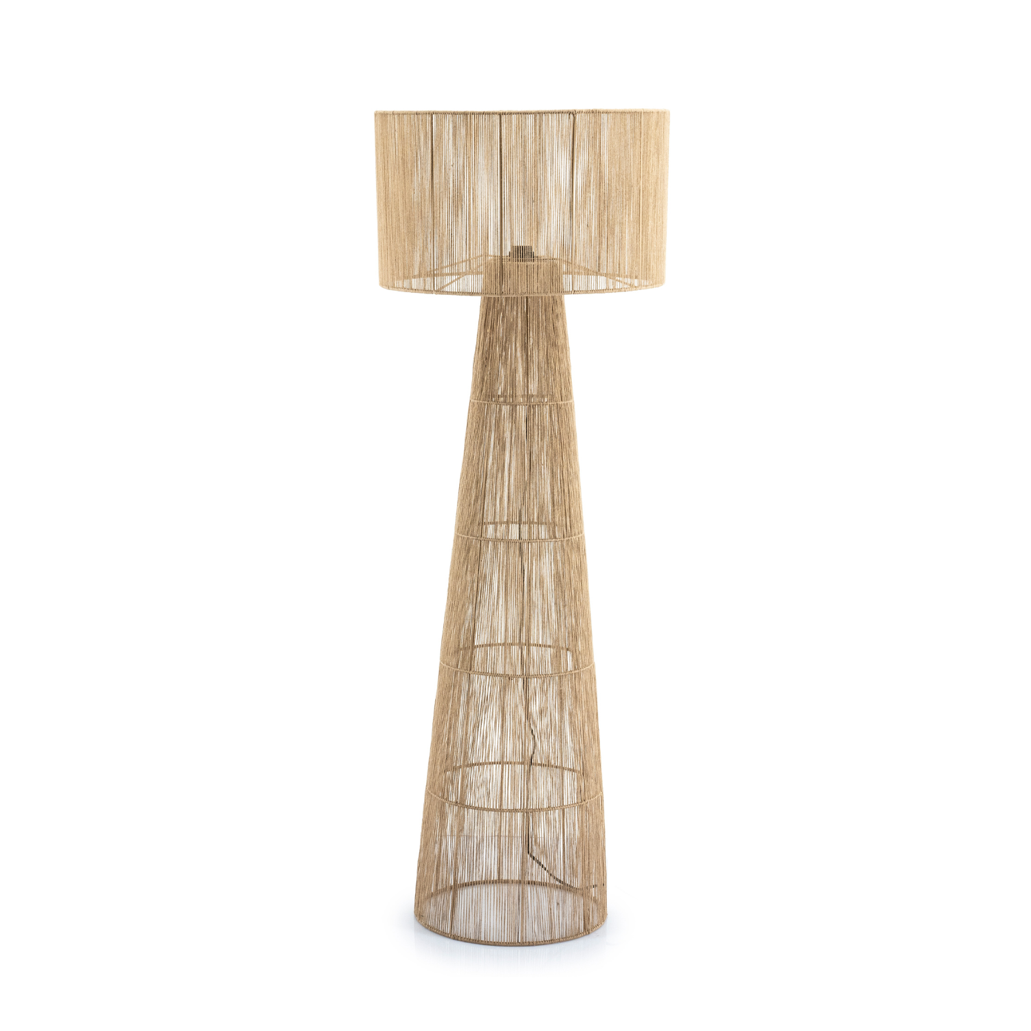 OSHU jute floor lamp
