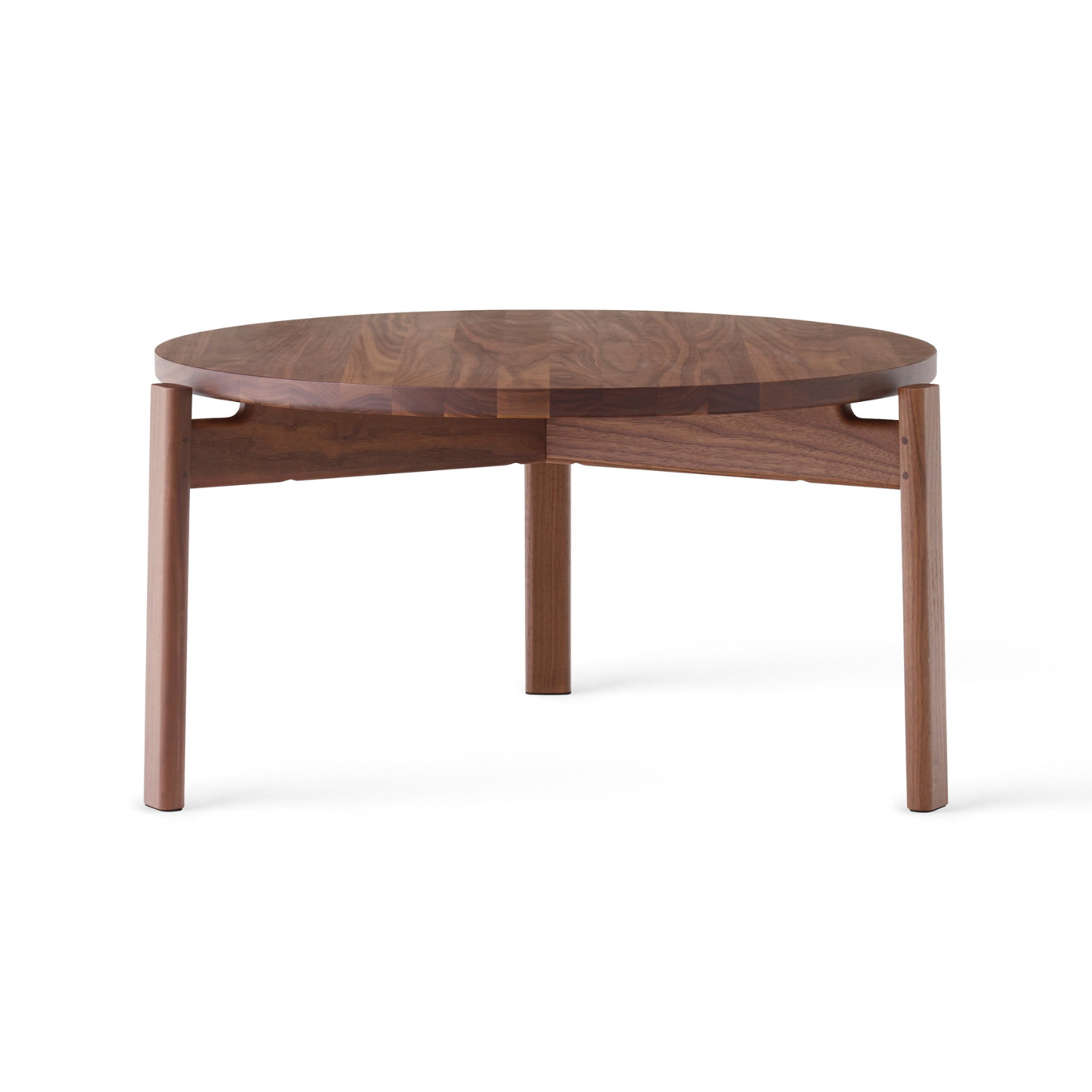 PASSAGE walnut wood coffee table