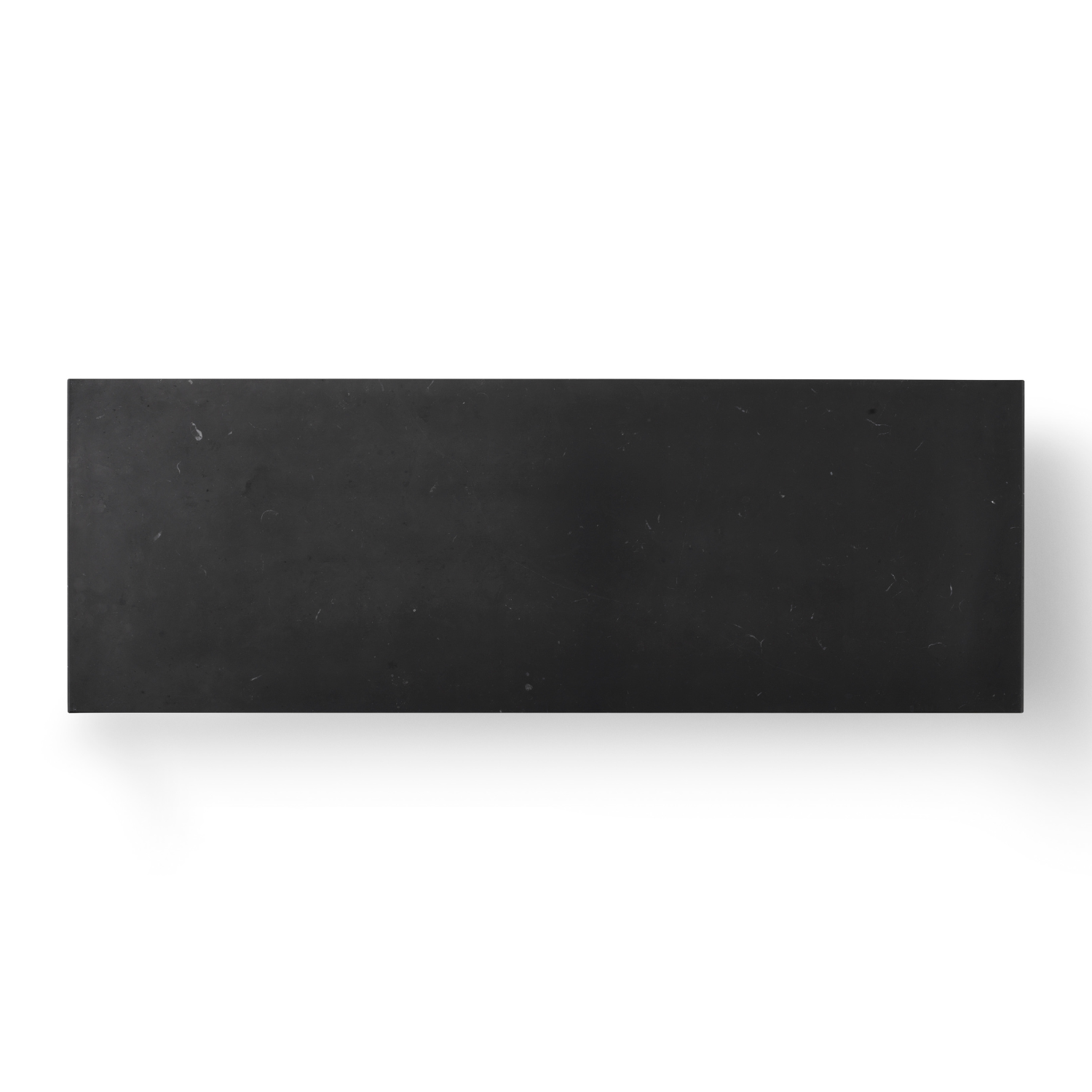 Kávový stolík PLINTH BRIDGE čierny mramor