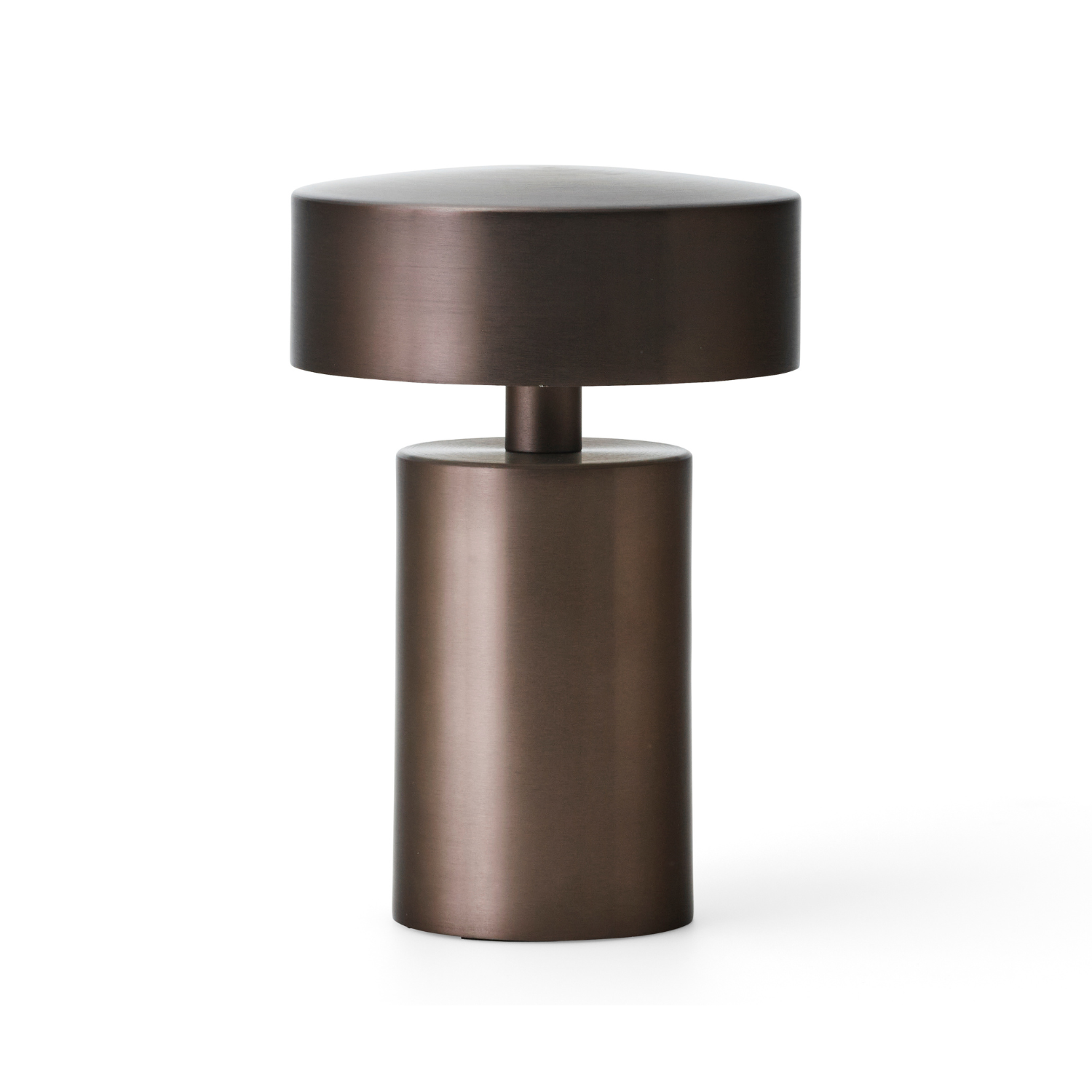 Prenosná lampa COLUMN hnedé hliník
