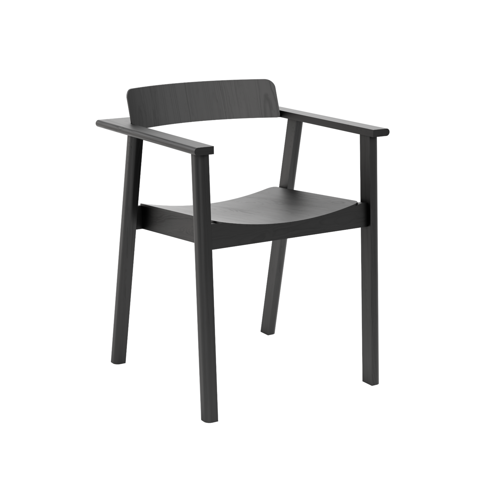 Stolička MAIDEN čierna