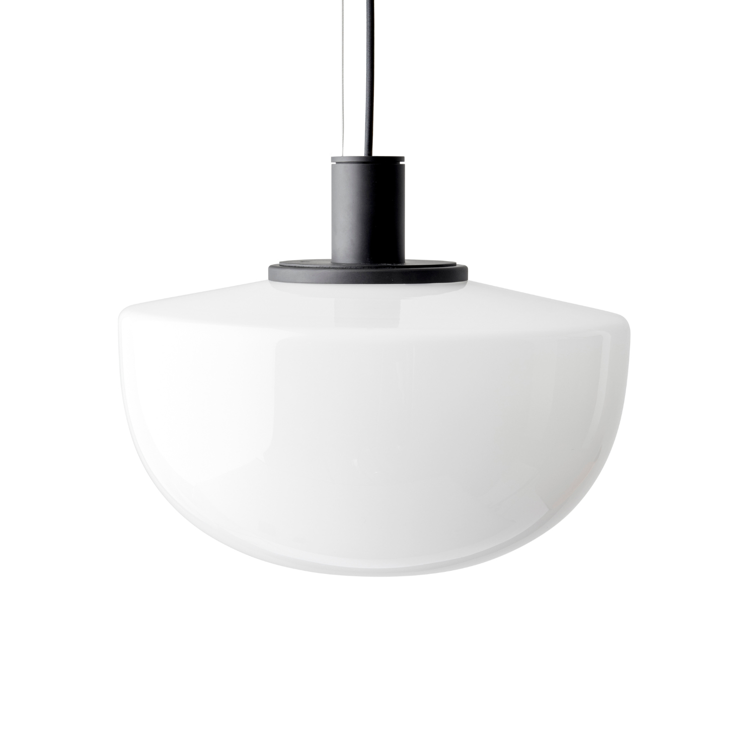 Závesná lampa BANK opálové sklo