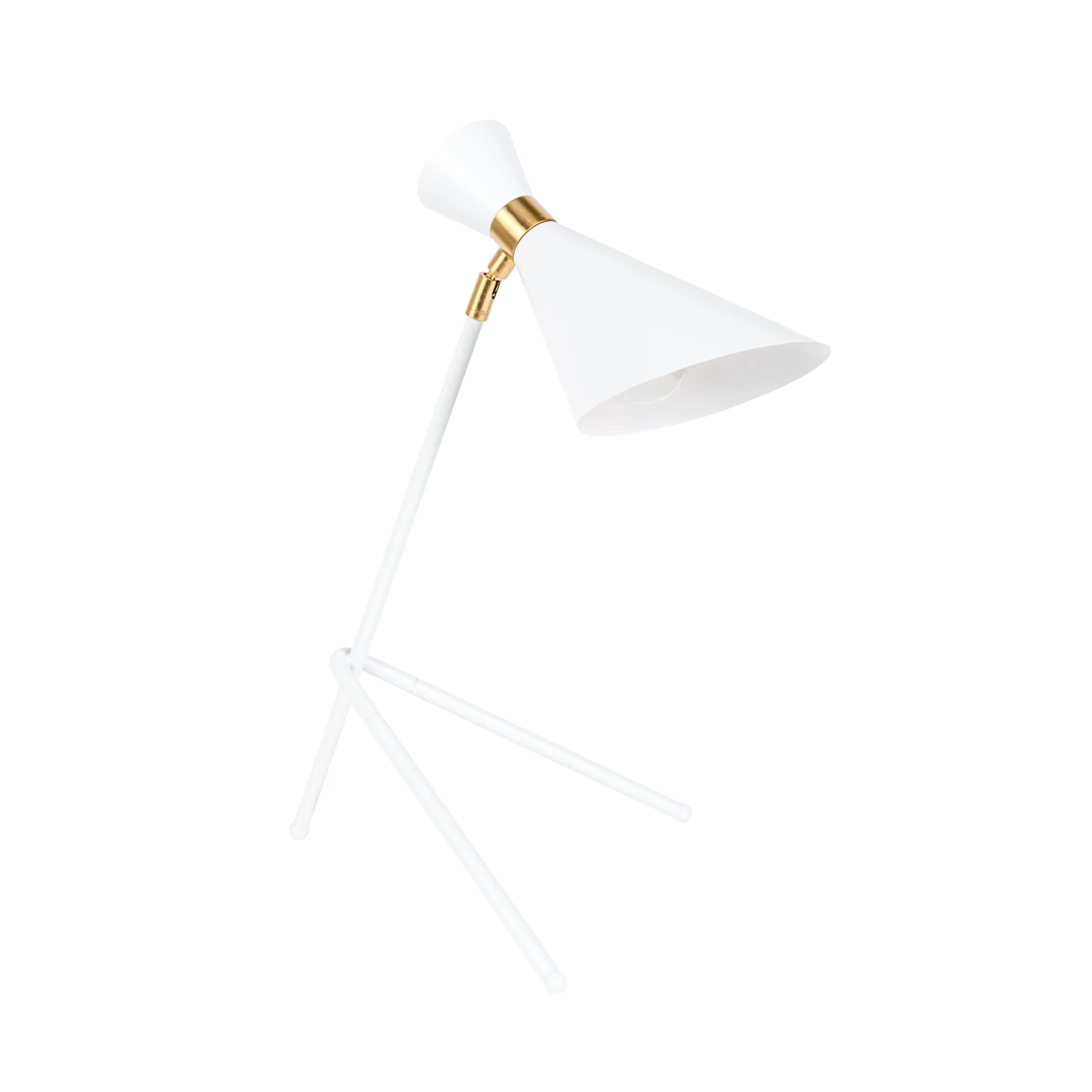 Stolná lampa SHADY biela