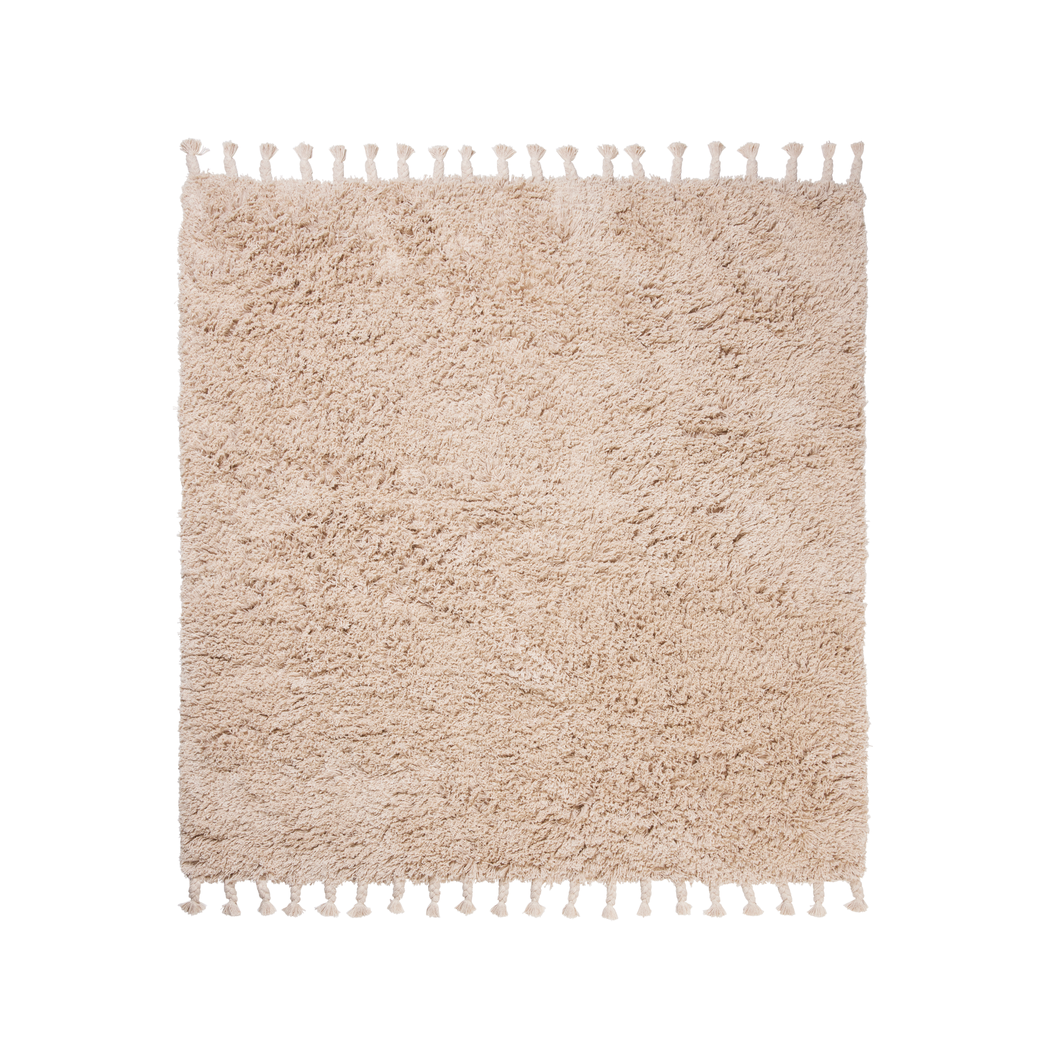 Koberec AMASS DLOHÝ VLNA béžový s dlhým vlasom