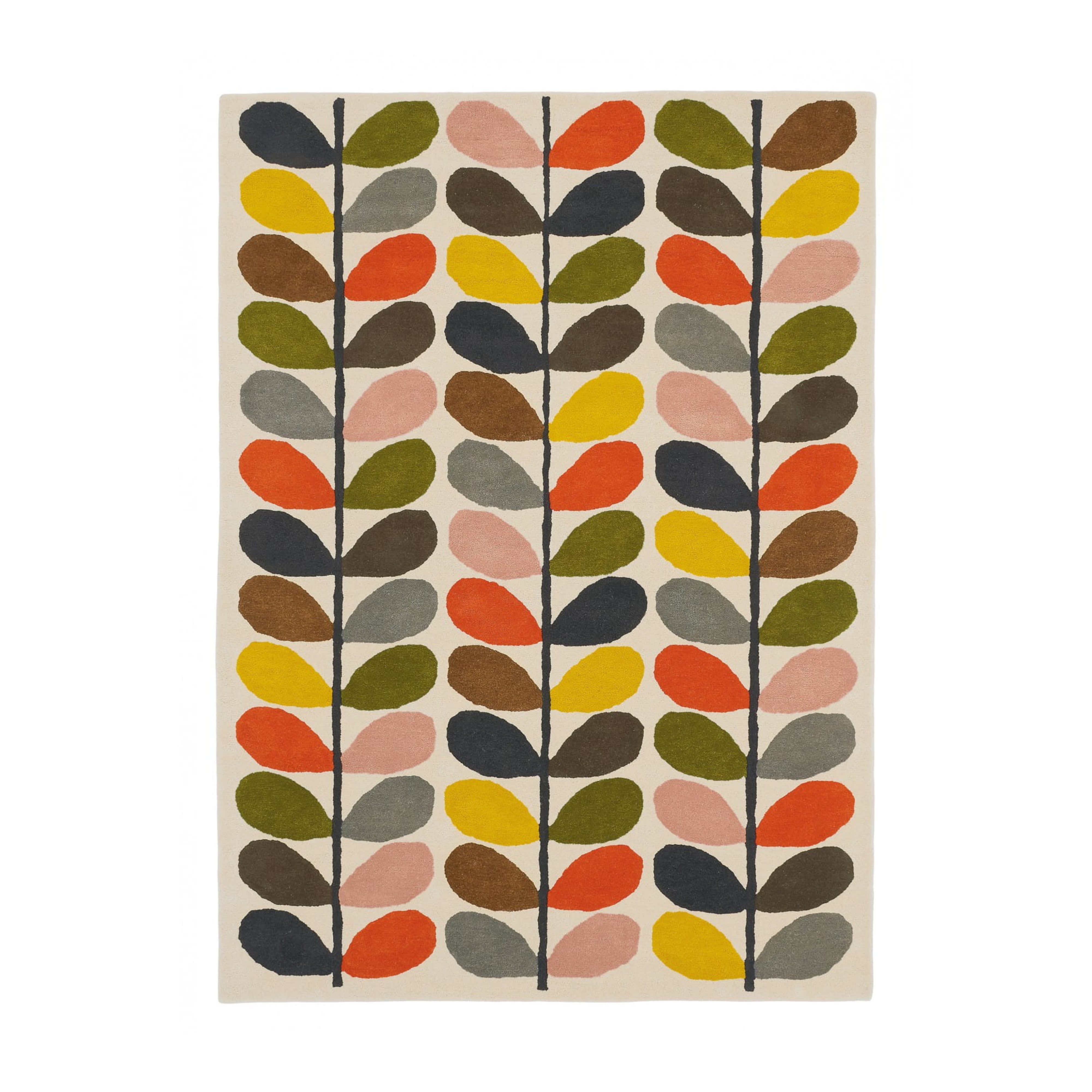 CLASSIC MULTI STEM colorful rug