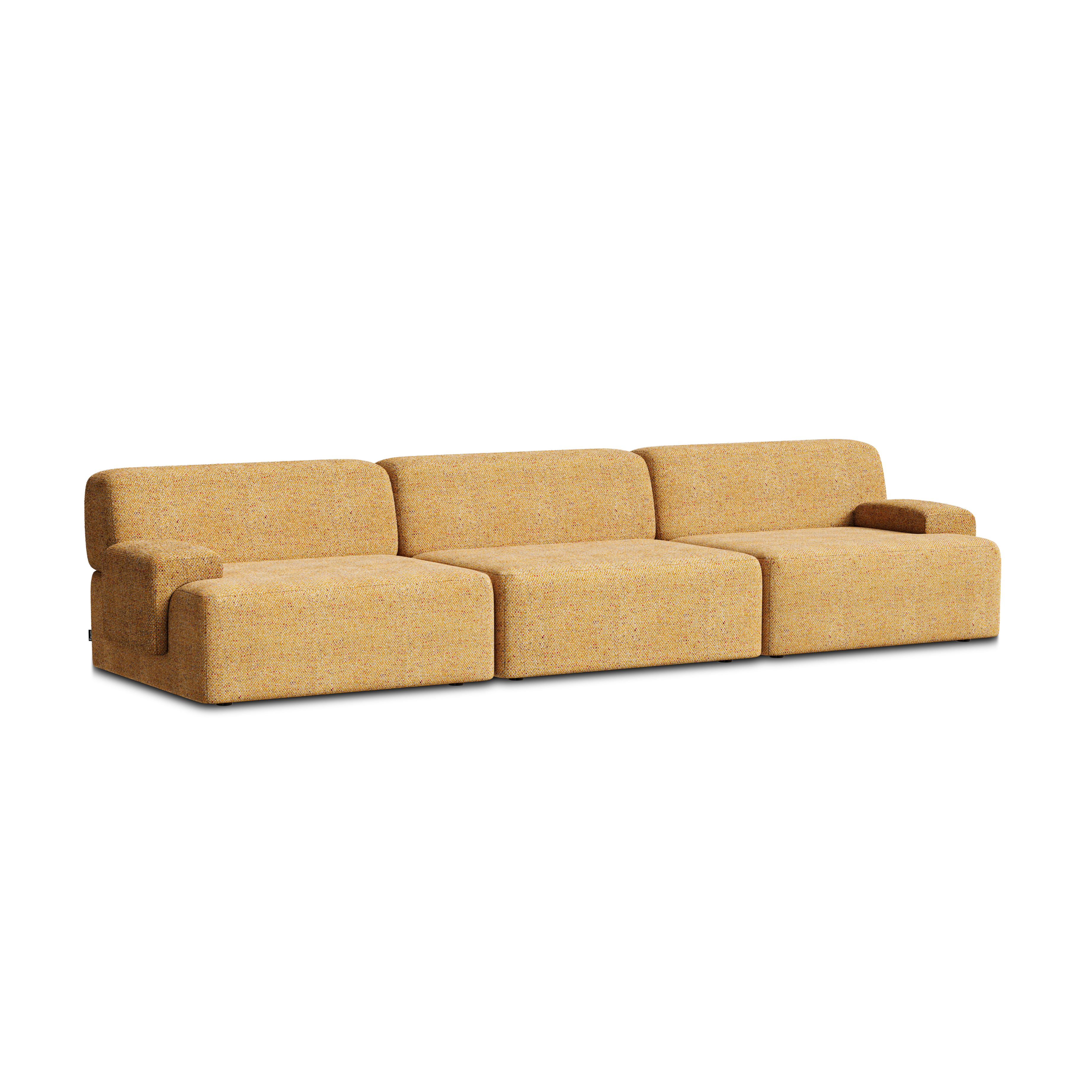 Modular 3-Seater Sofa UMI Autumn Orange