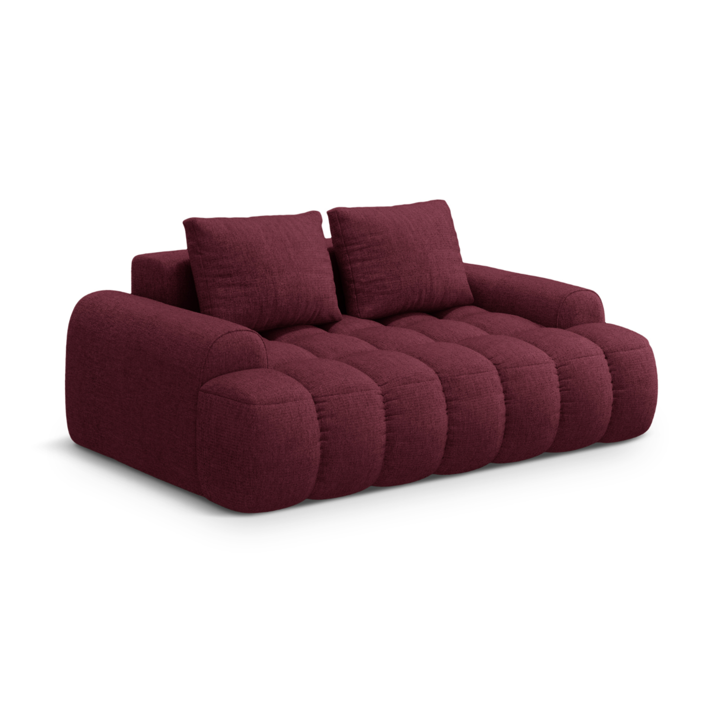 Sofa pre 2 osoby LINZ bordová