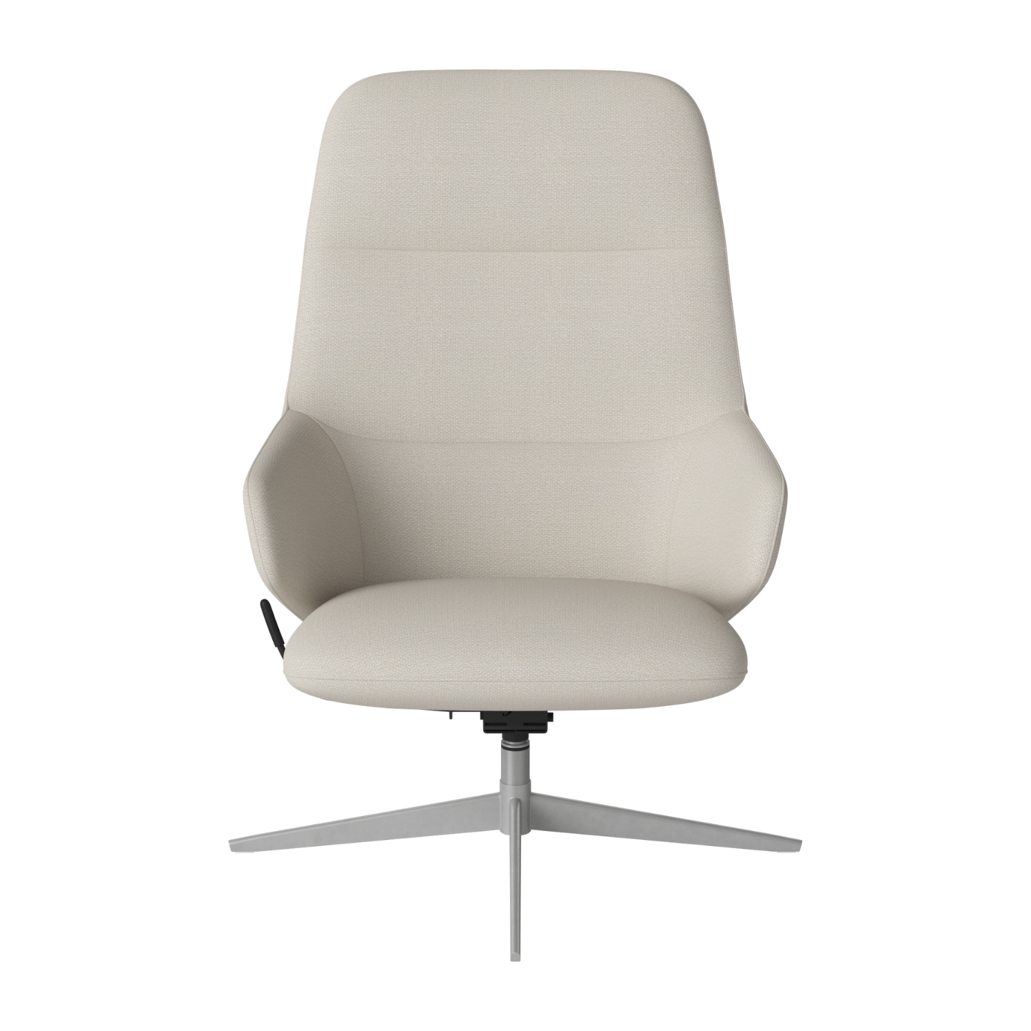 Čalúnené kreslo CLARA so železnou základňou