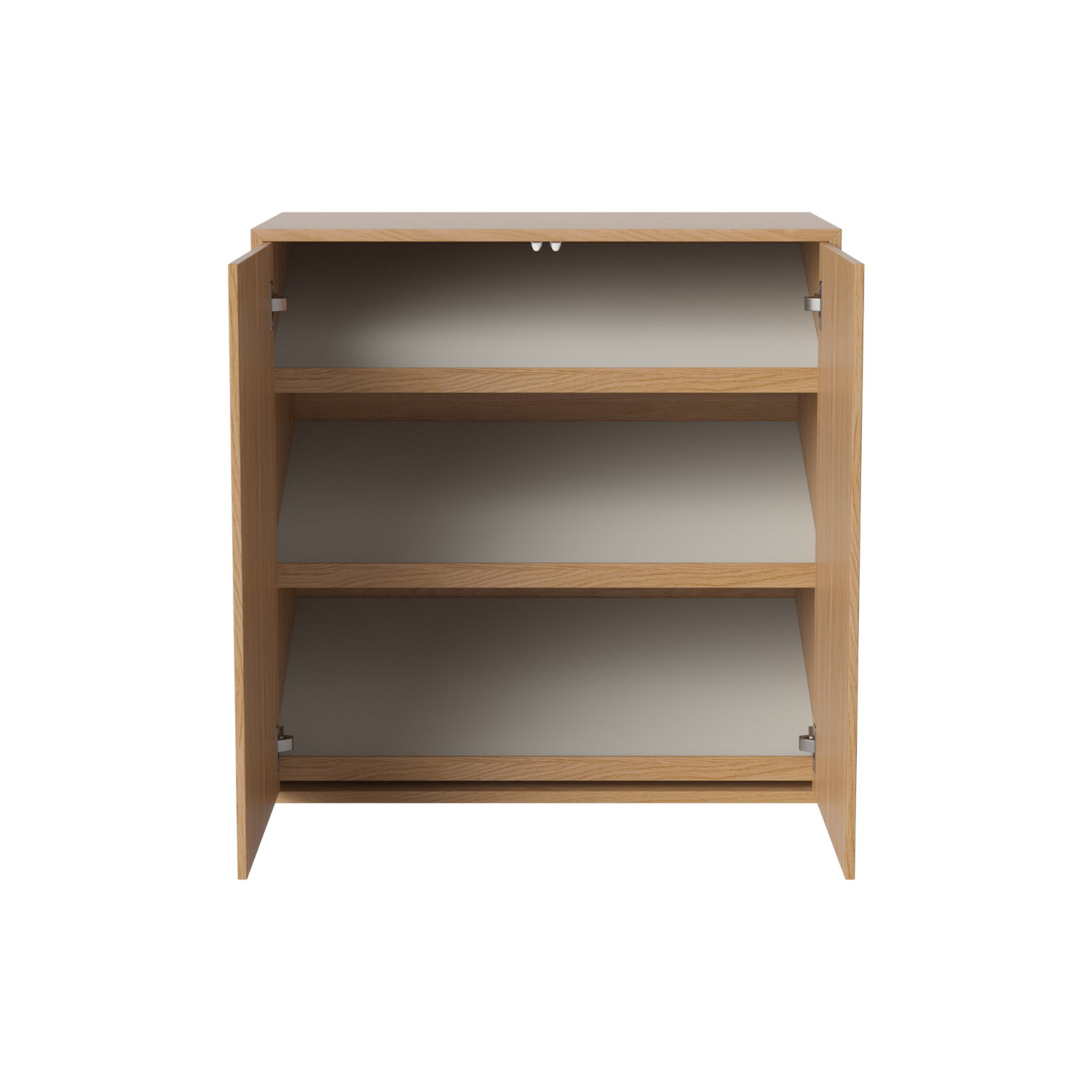 Polica na topánky CASE dýhovaná dubom