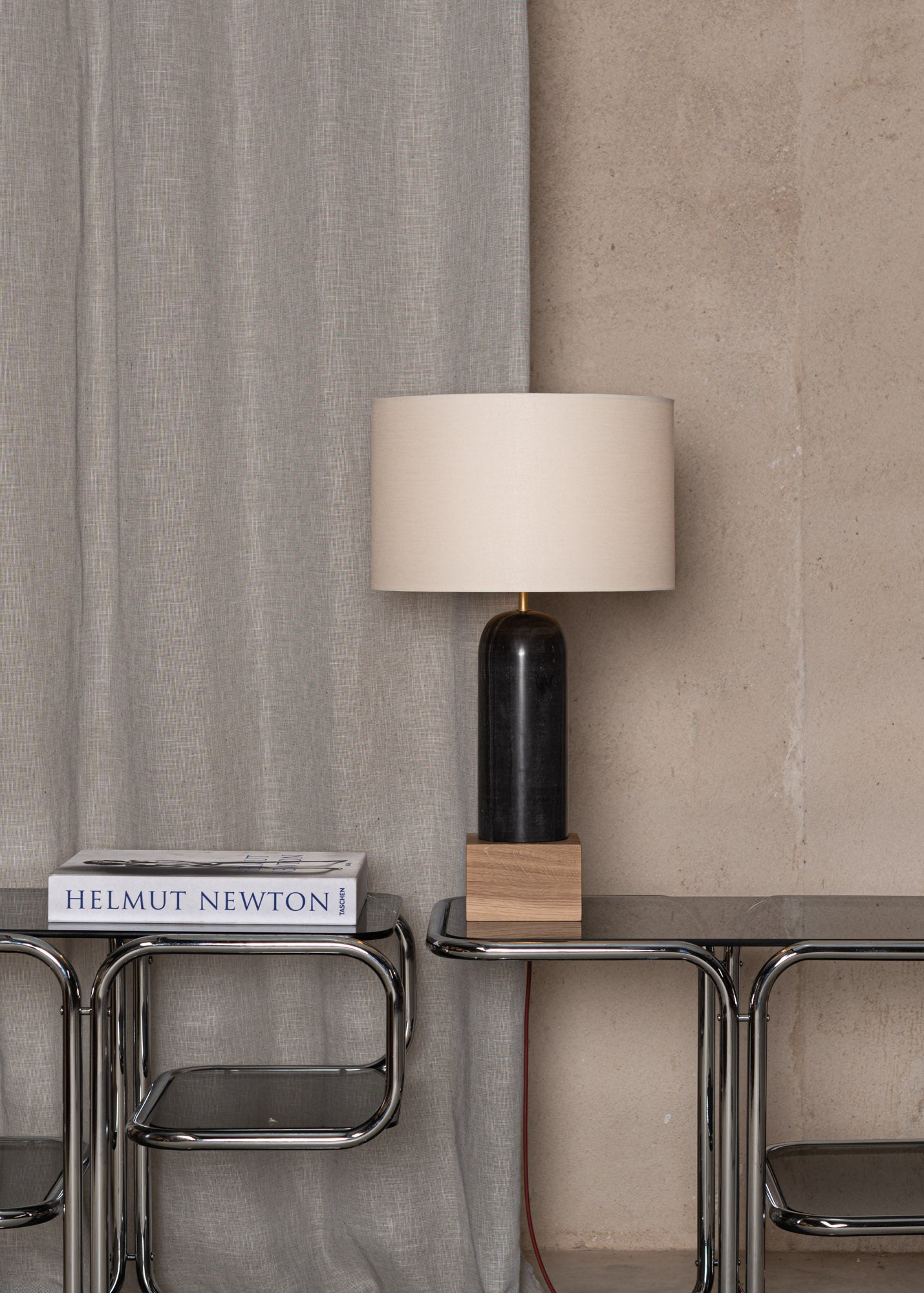 Table Lamp PURA KELO Black Marble