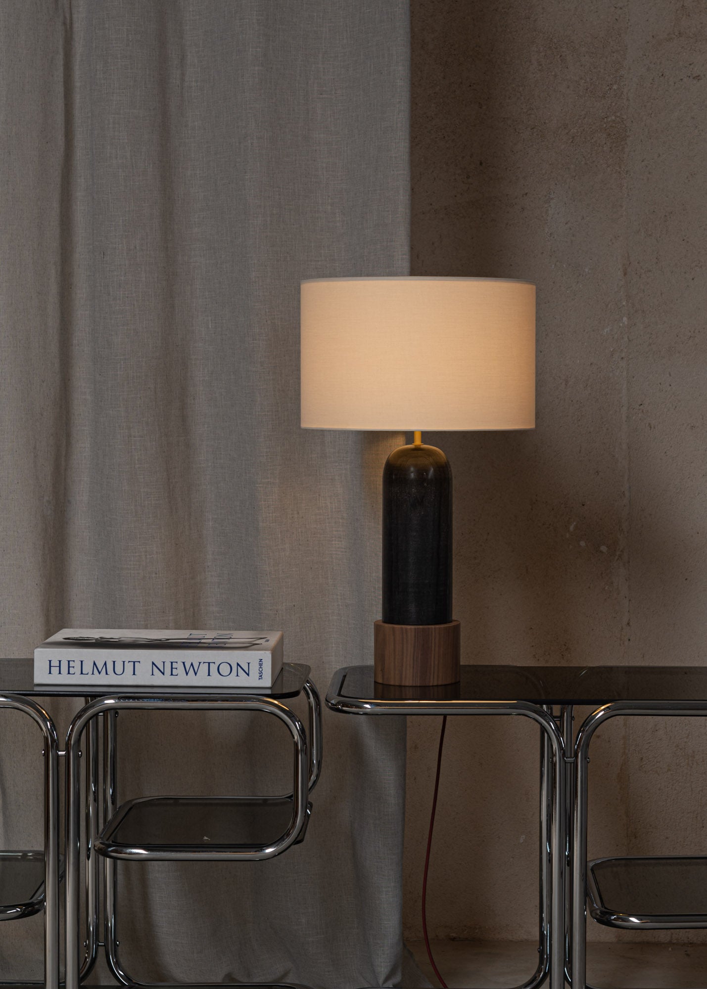 Table Lamp PURA KELO Black Marble