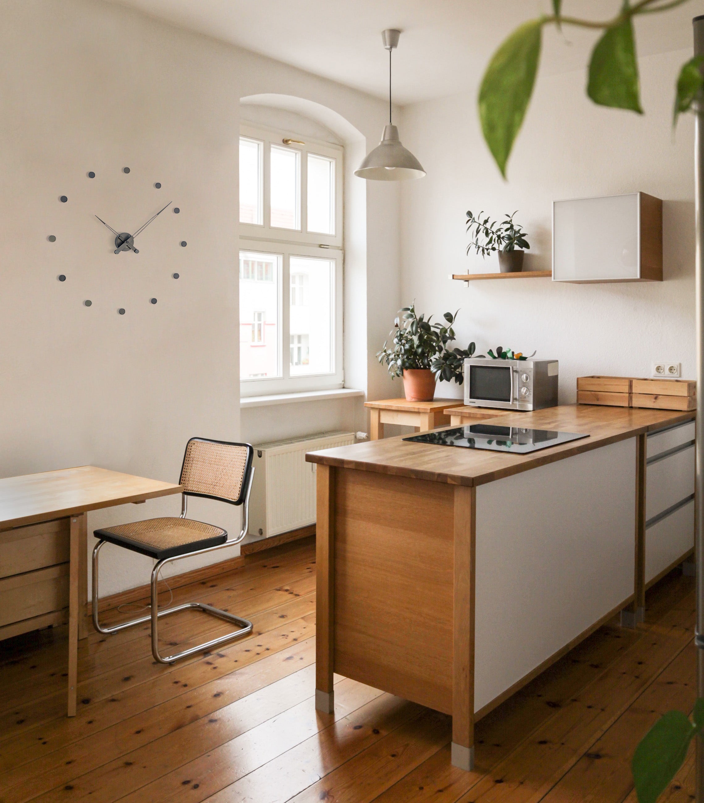 RODON graphite wall clock