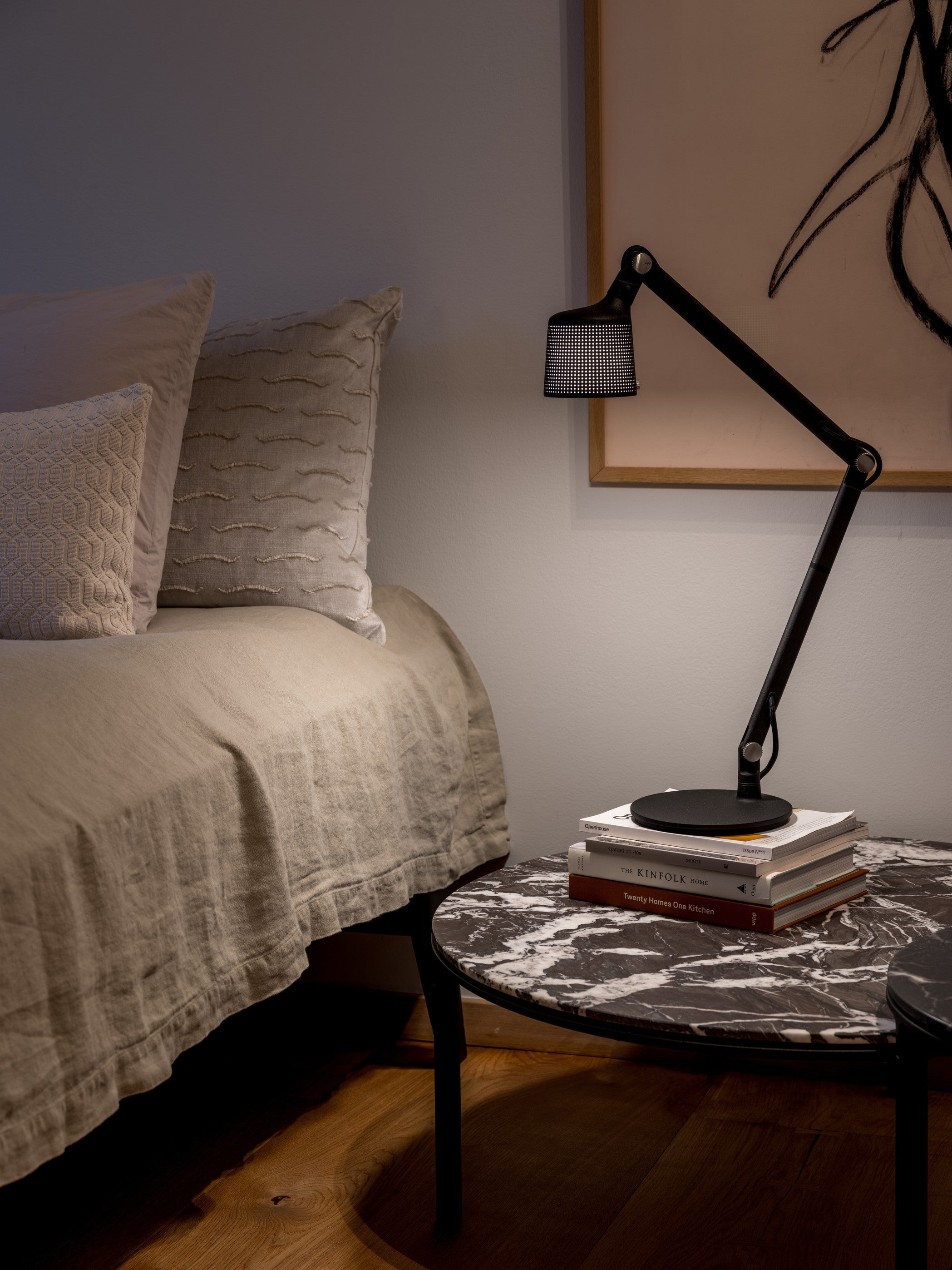 Desk lamp 521 black metal