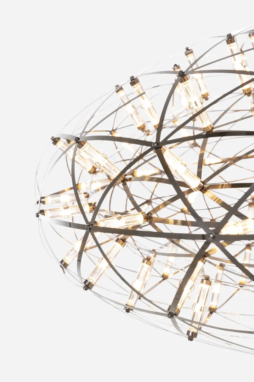 Luster RAIMOND II ZAFU nerezová oceľ