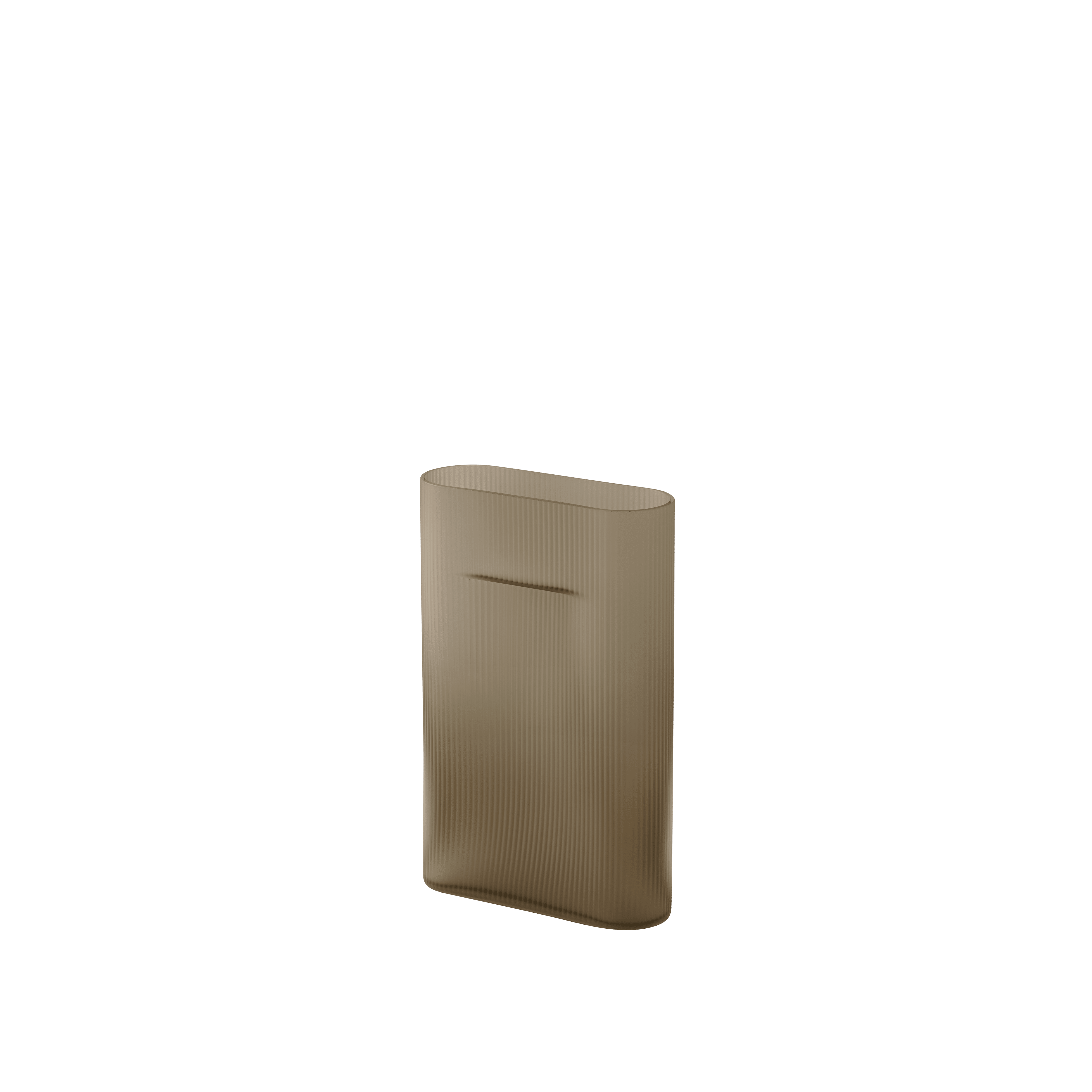 Váza RIDGE taupe