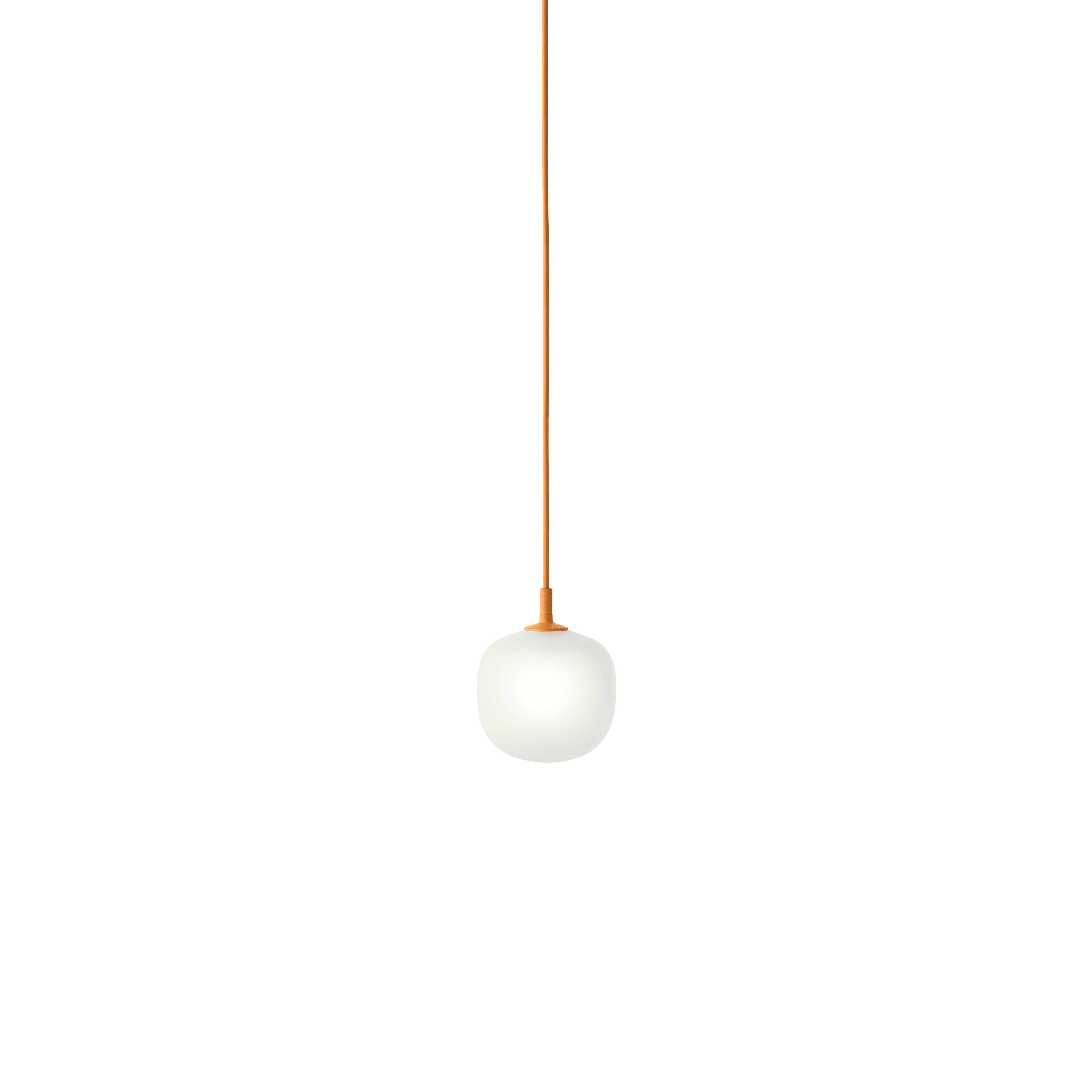 Závesná lampa RIME oranžová