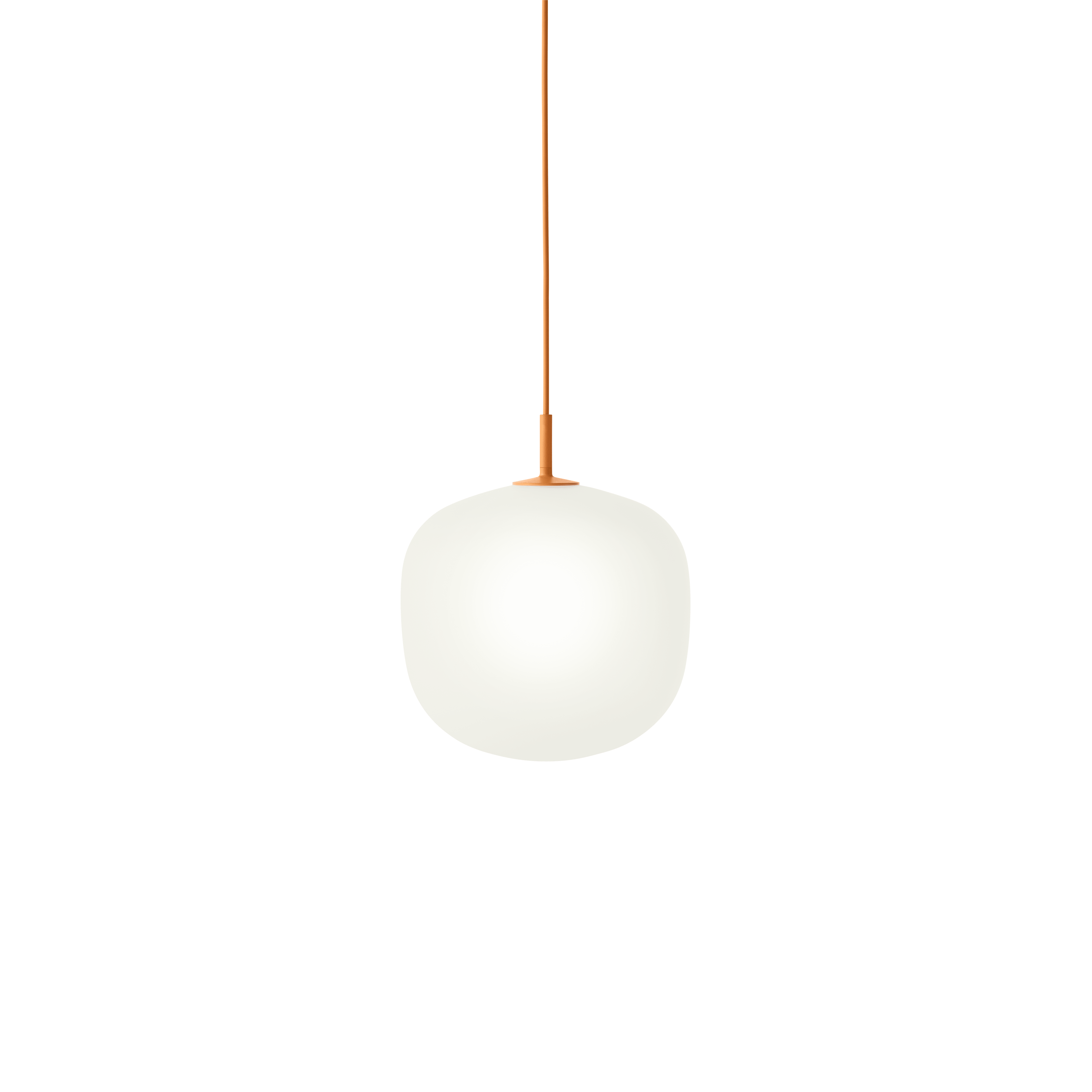 Závesná lampa RIME oranžová
