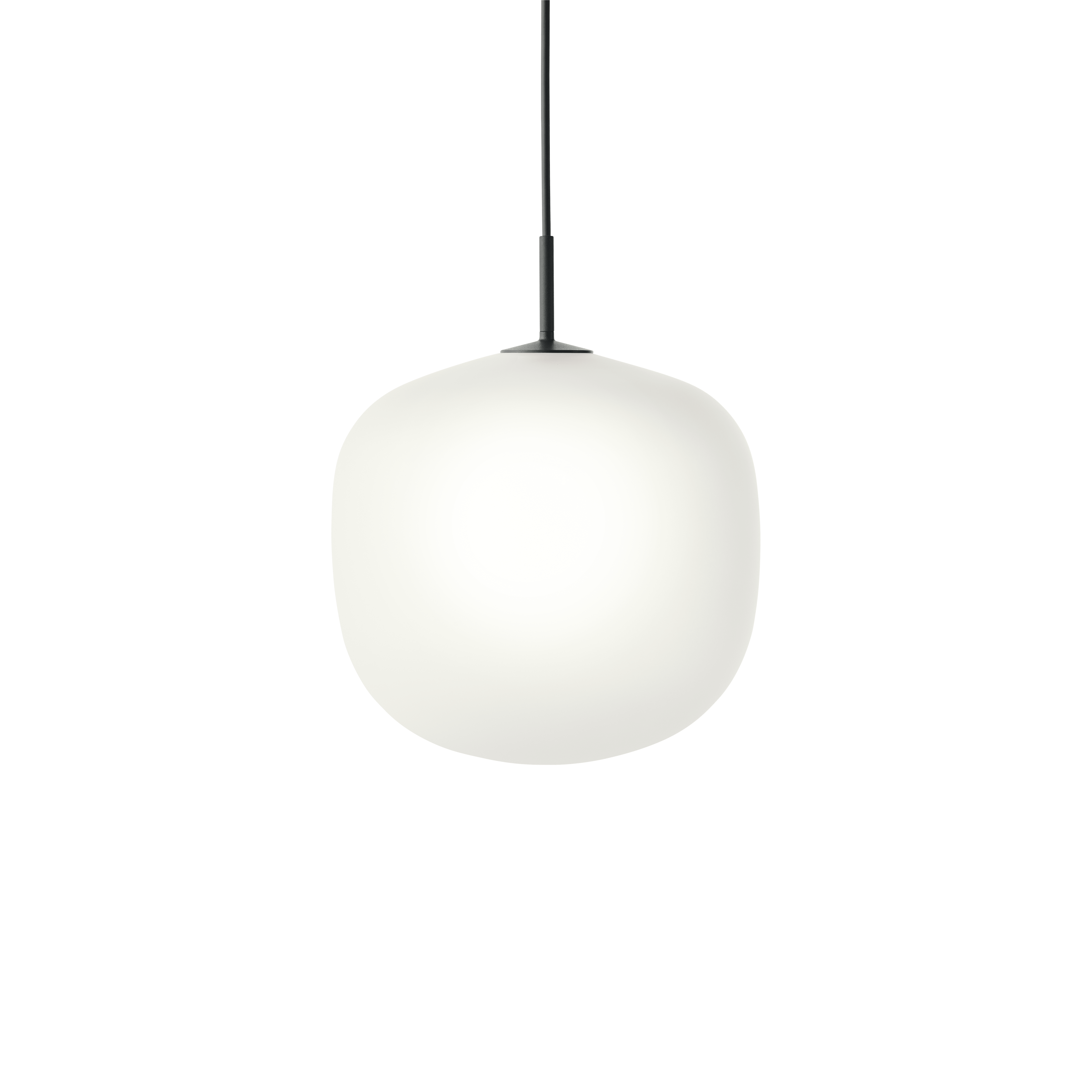 Závesná lampa RIME čierna