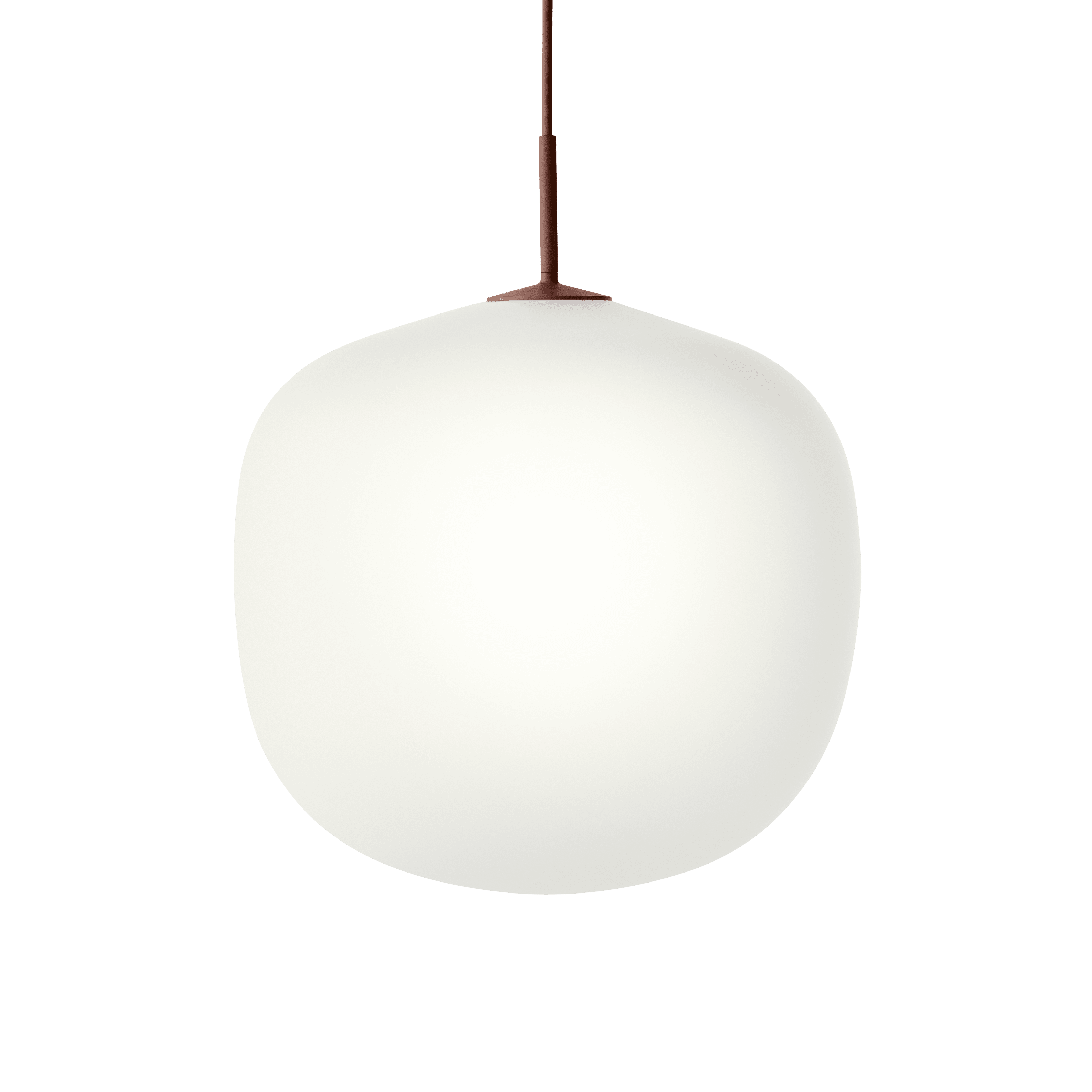 Závesná lampa RIME bordová