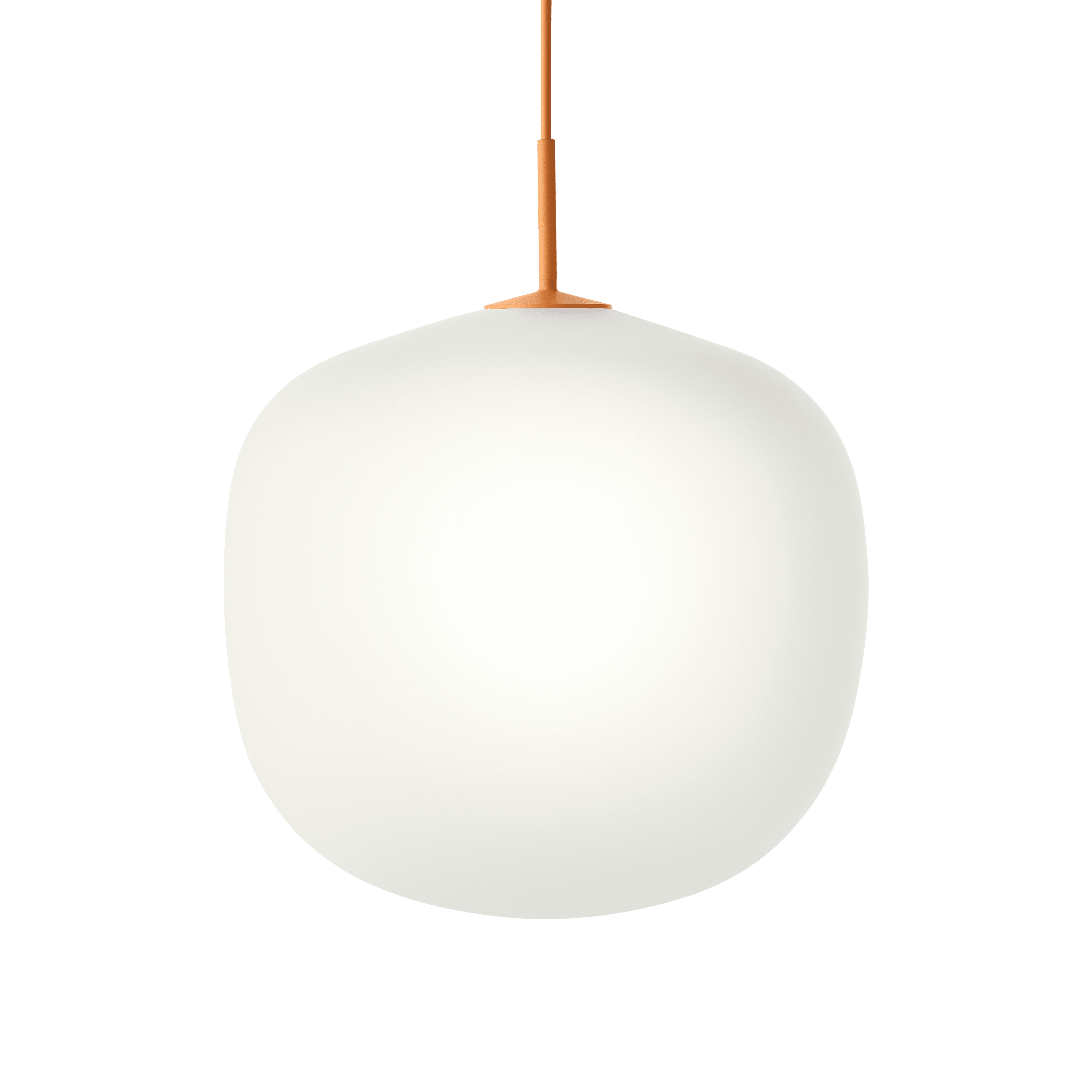 Závesná lampa RIME oranžová