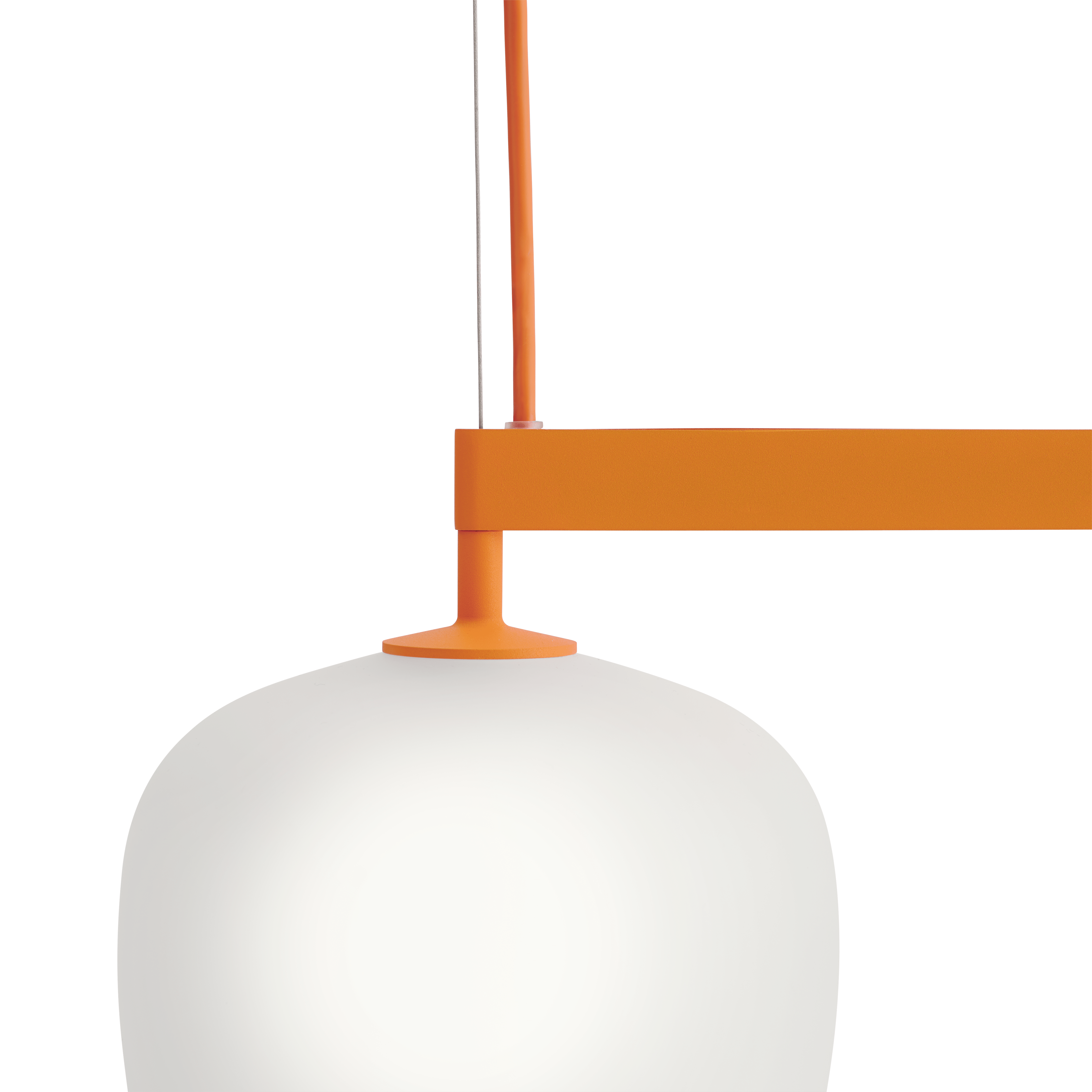 Závesná lampa RIME RAIL oranžová