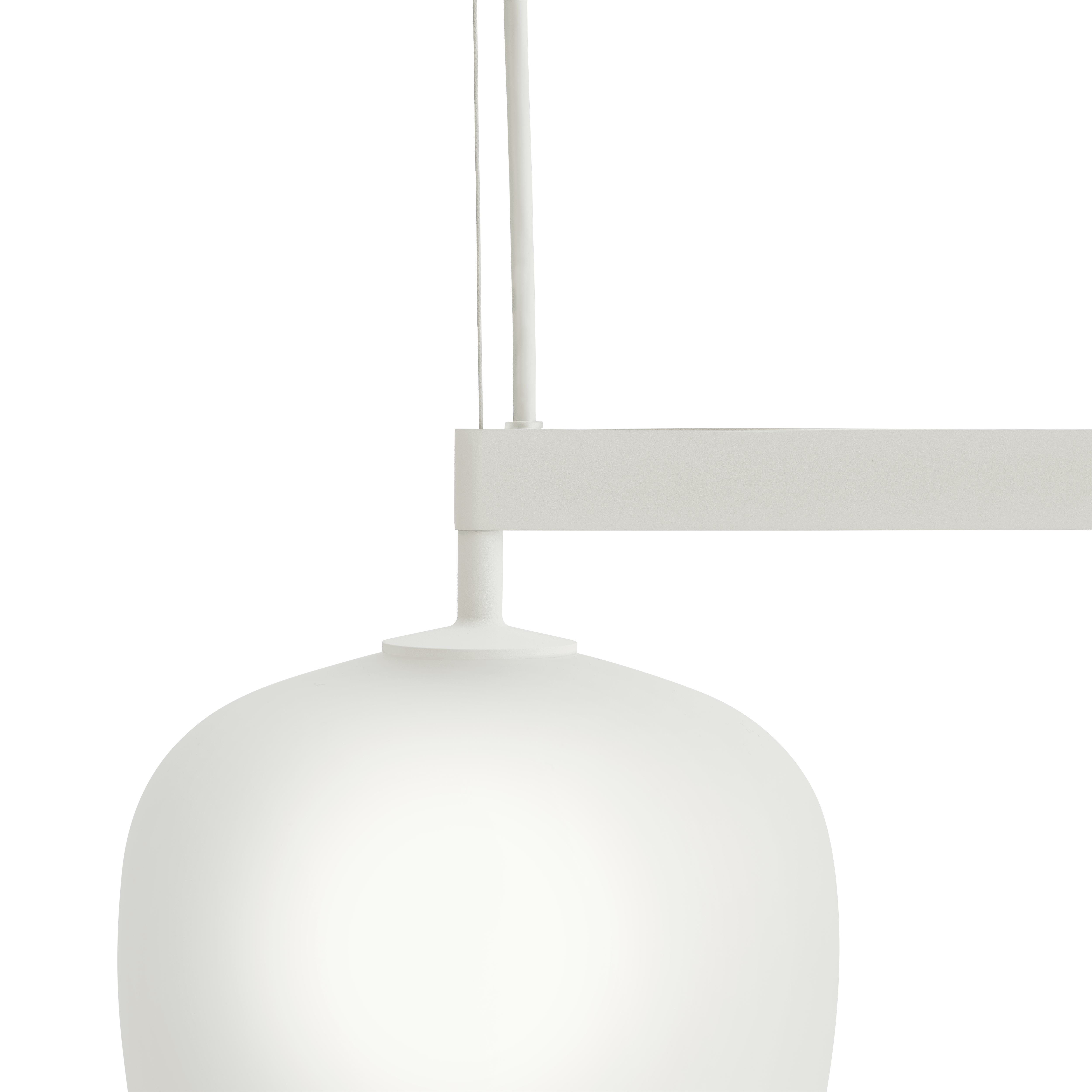 Závesná lampa RIME RAIL biela