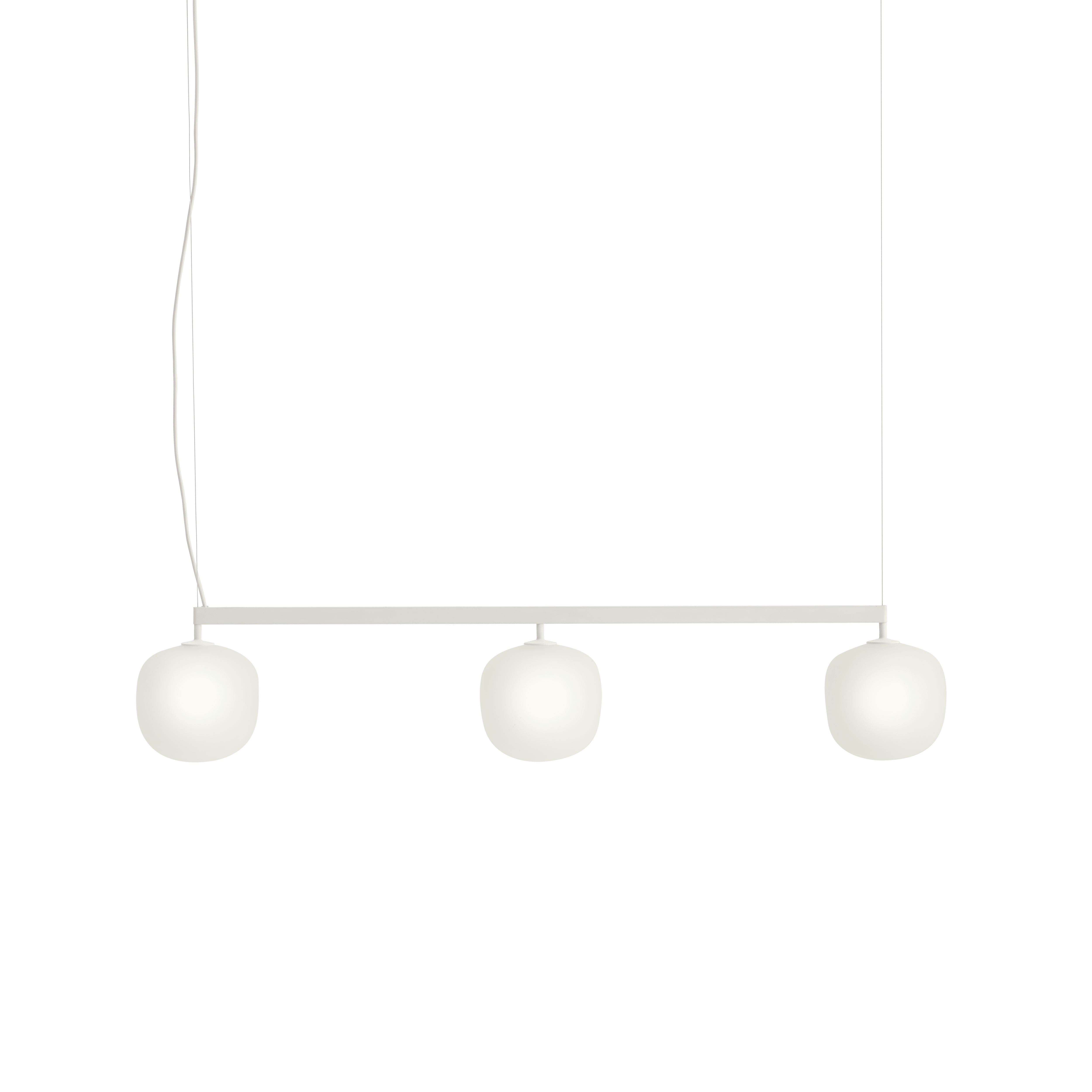 Závesná lampa RIME RAIL biela