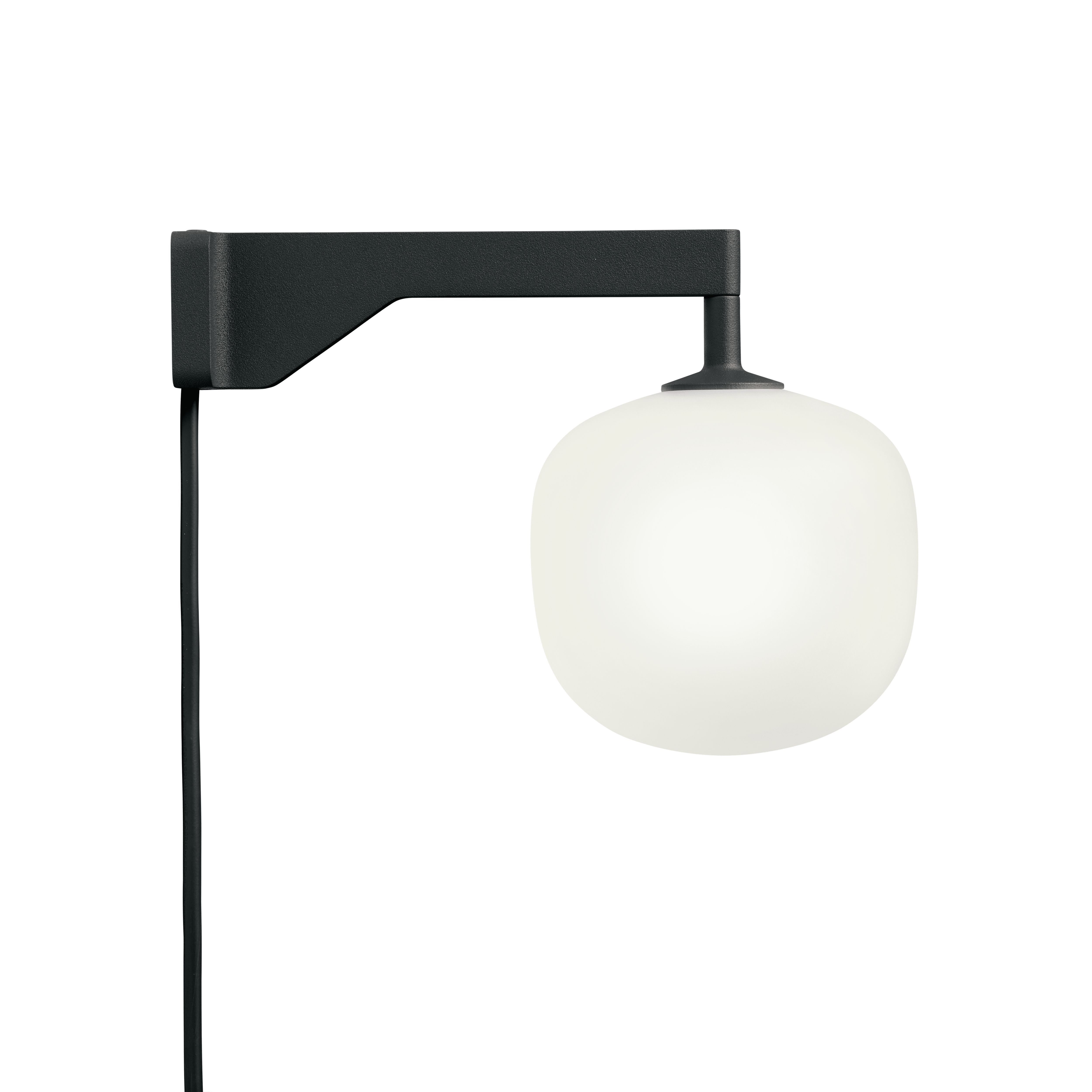 Nástenná lampa RIME čierna