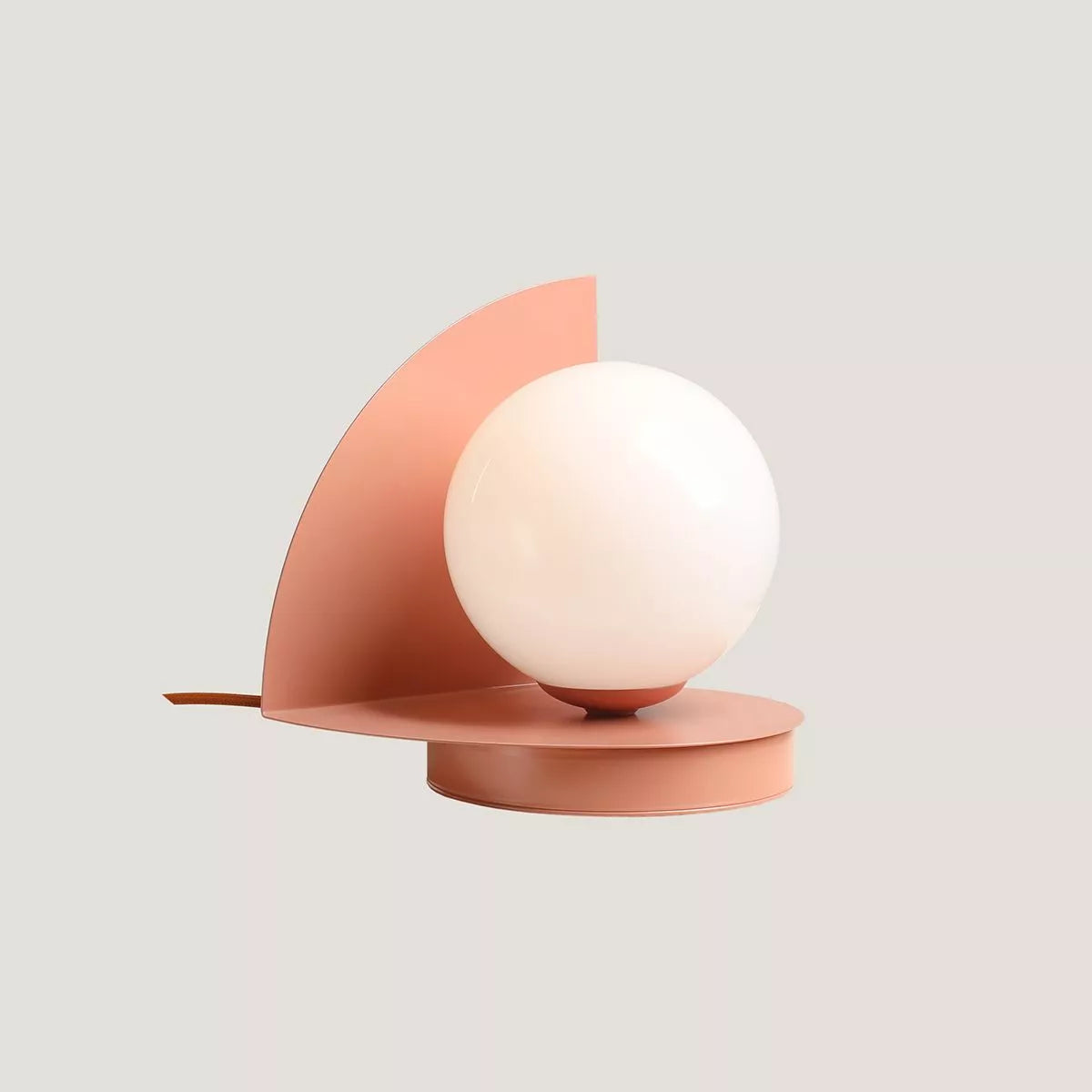 Coral loop table lamp