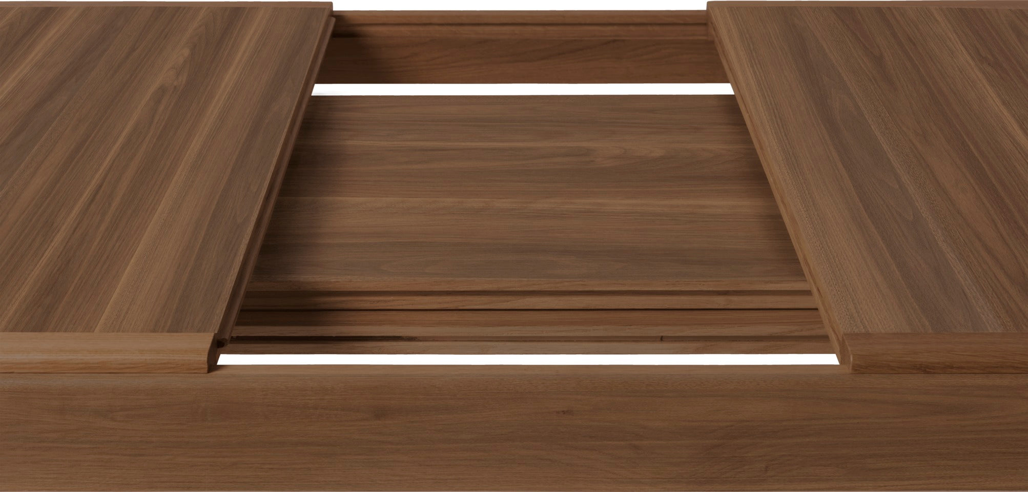 Rozkladací stôl S-TABLE z orechového dreva