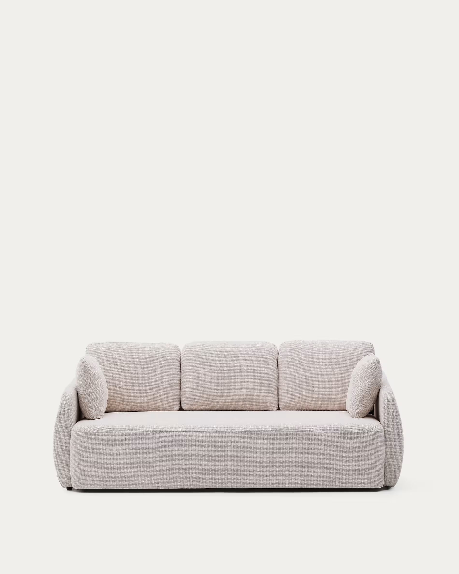 Sofa with sleeping function 3-seater LAIRA ecru