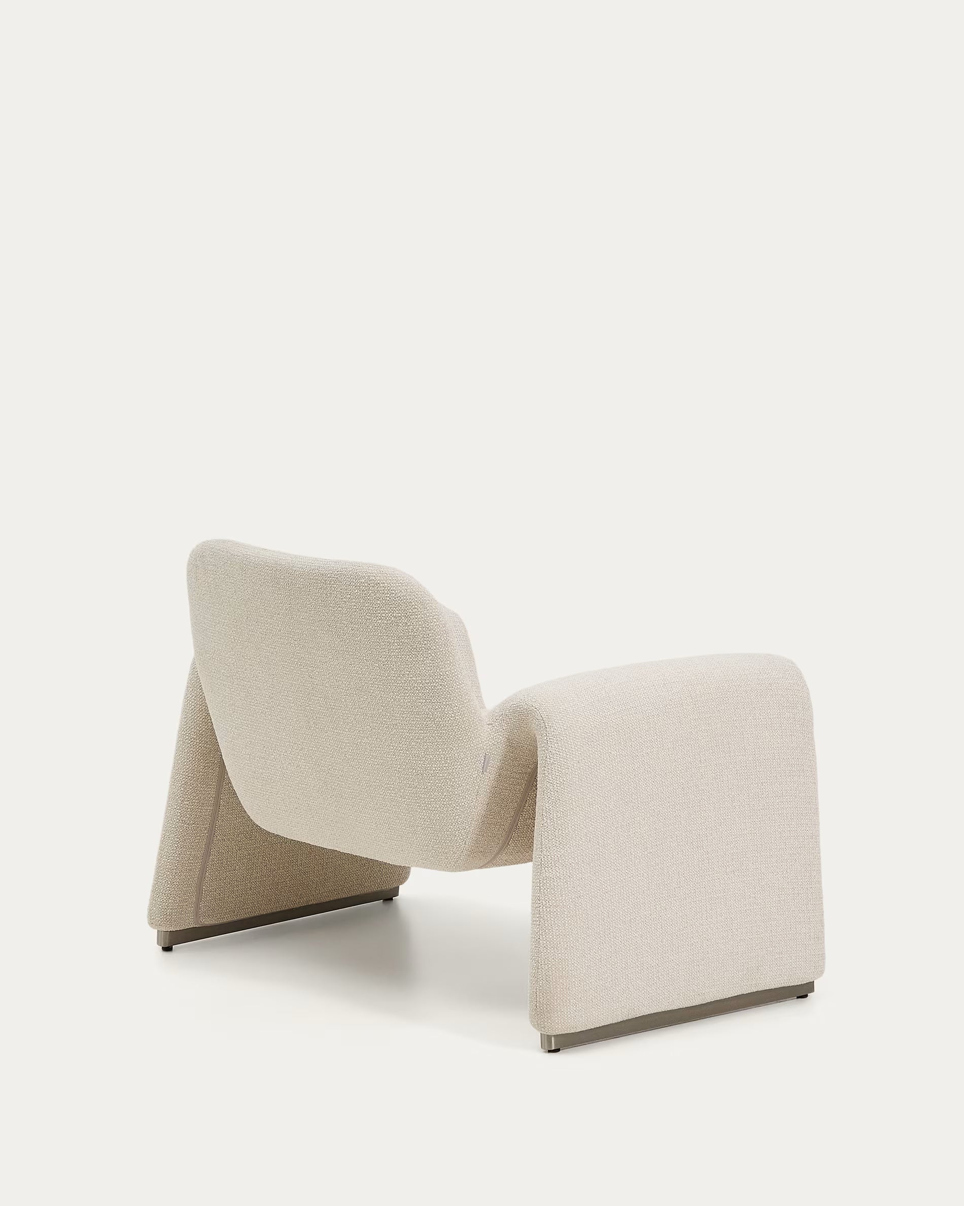 MELVIA beige armchair
