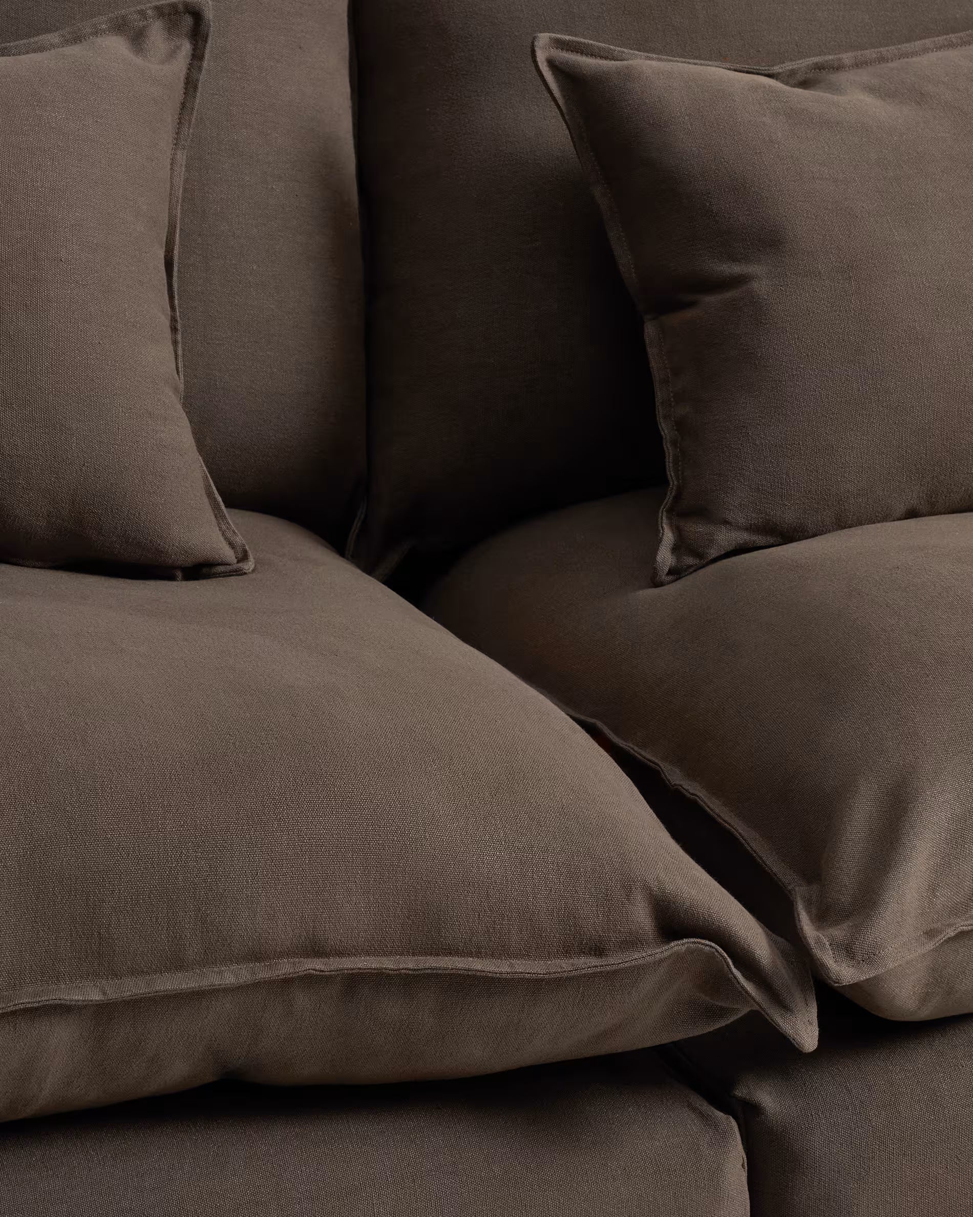 2-Seater Modular Sofa ANARELA Chocolate