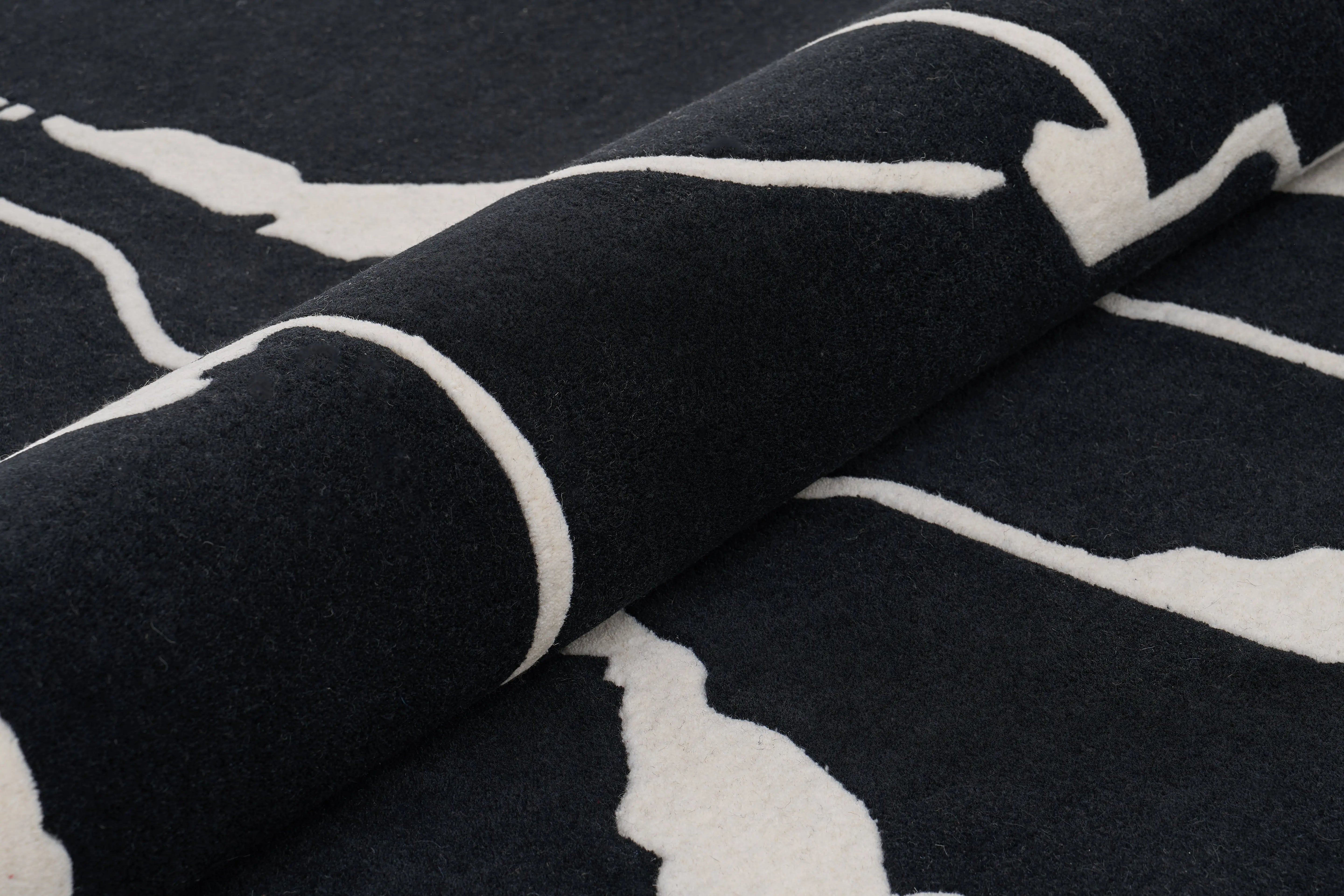 Dywan SHAPES CANYON czarny z beżowym – Carpets & More