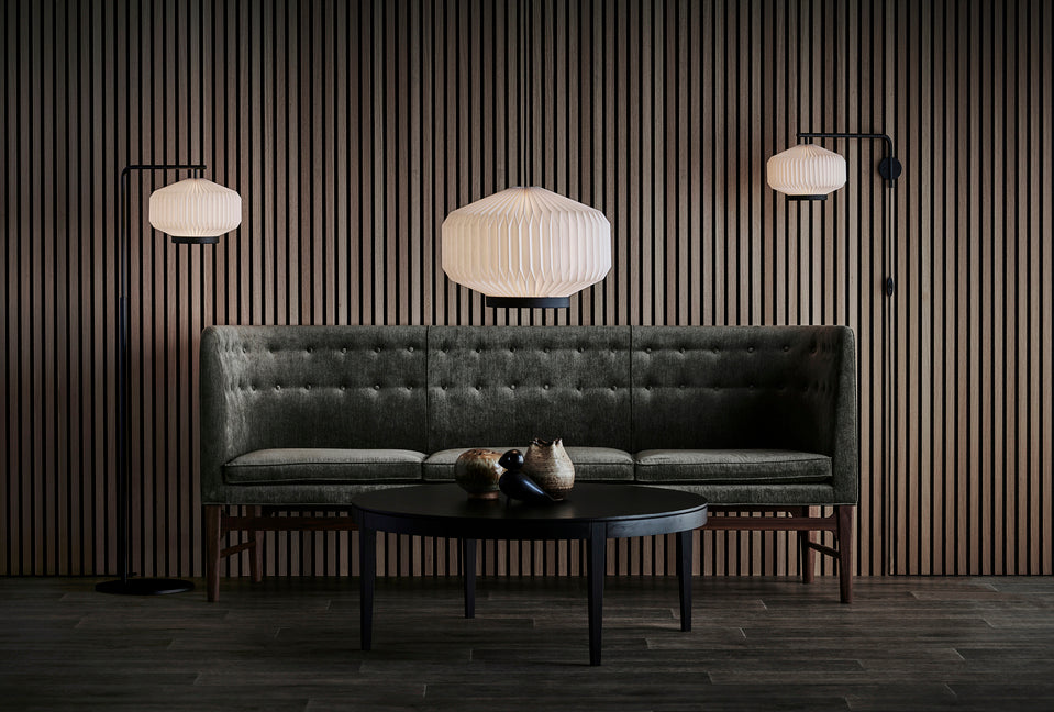 Závesná lampa MODEL 186 SHIBUI biela