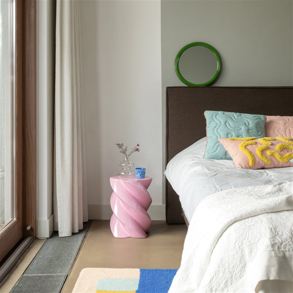 Kruhový luster CHURROS zelený